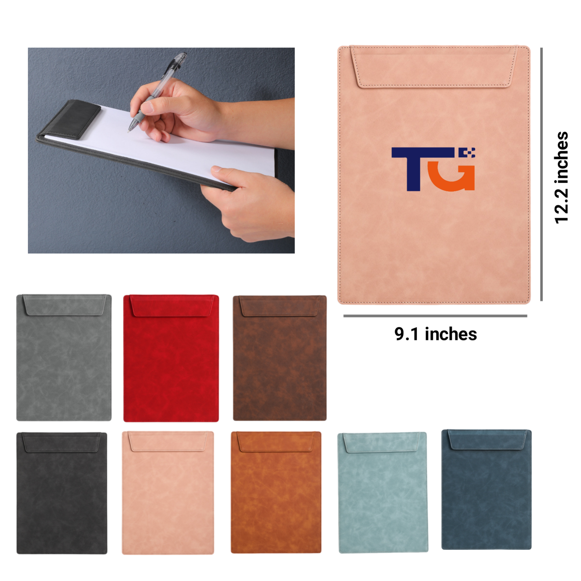 A4 Multi-Functional Clipboard Folder w/ Magnetic Closure