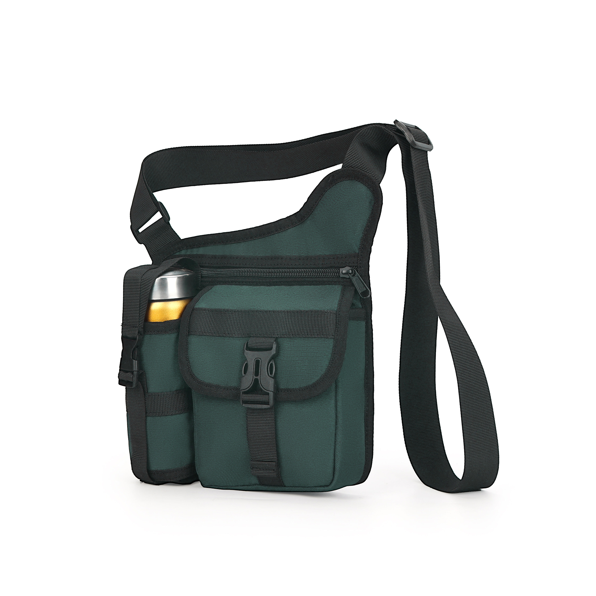 Stylish Sling Bag w/ Water Bottle Holder for Outdoors