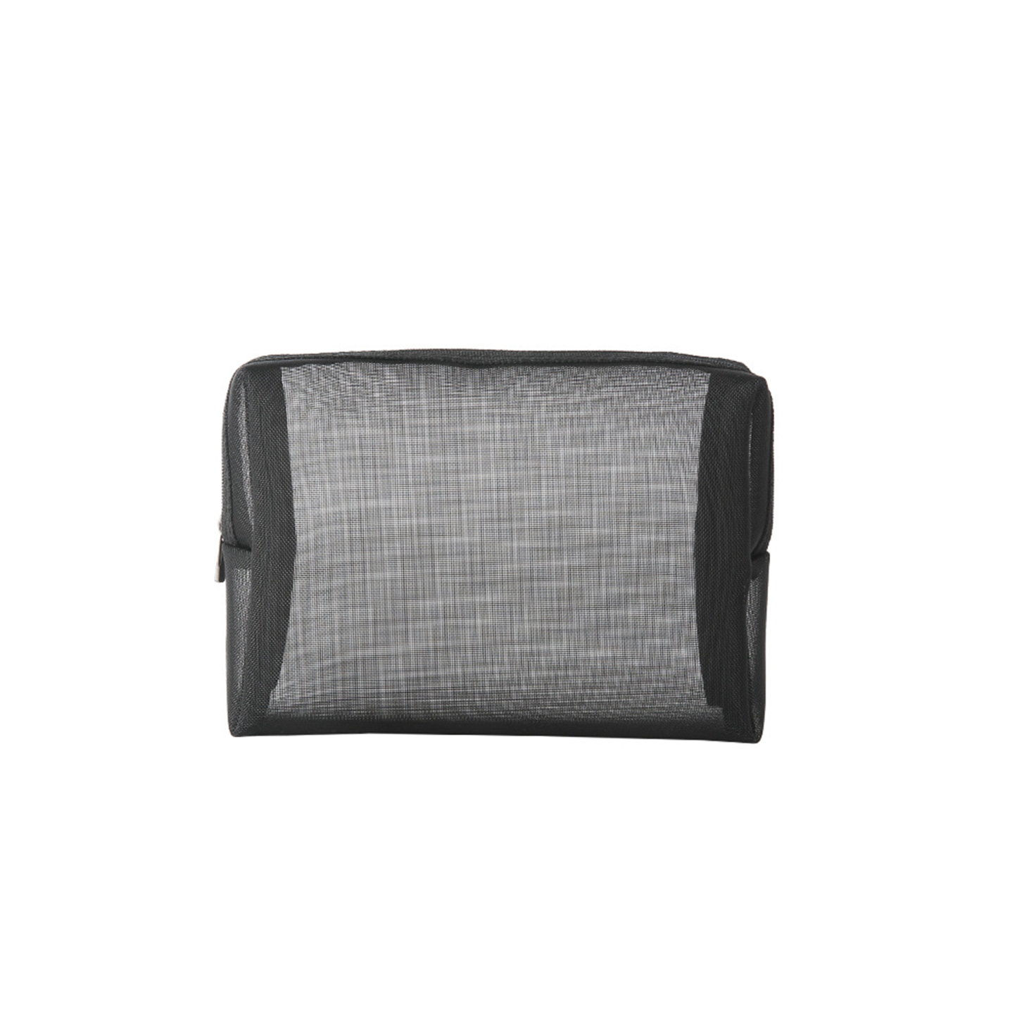Mesh Organizer Bag w/ Zipper Closure for Travel Essentials
