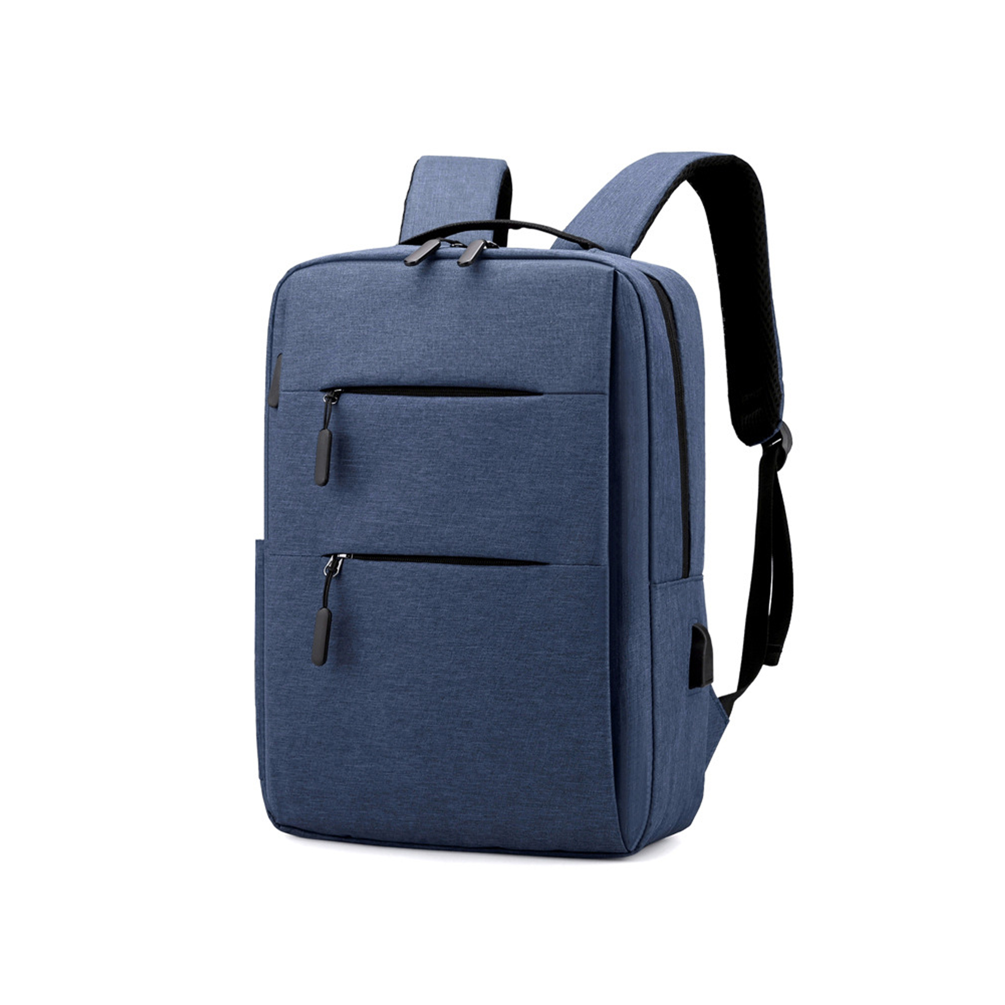 Stylish Men’s Laptop Backpack w/ USB Charging Port