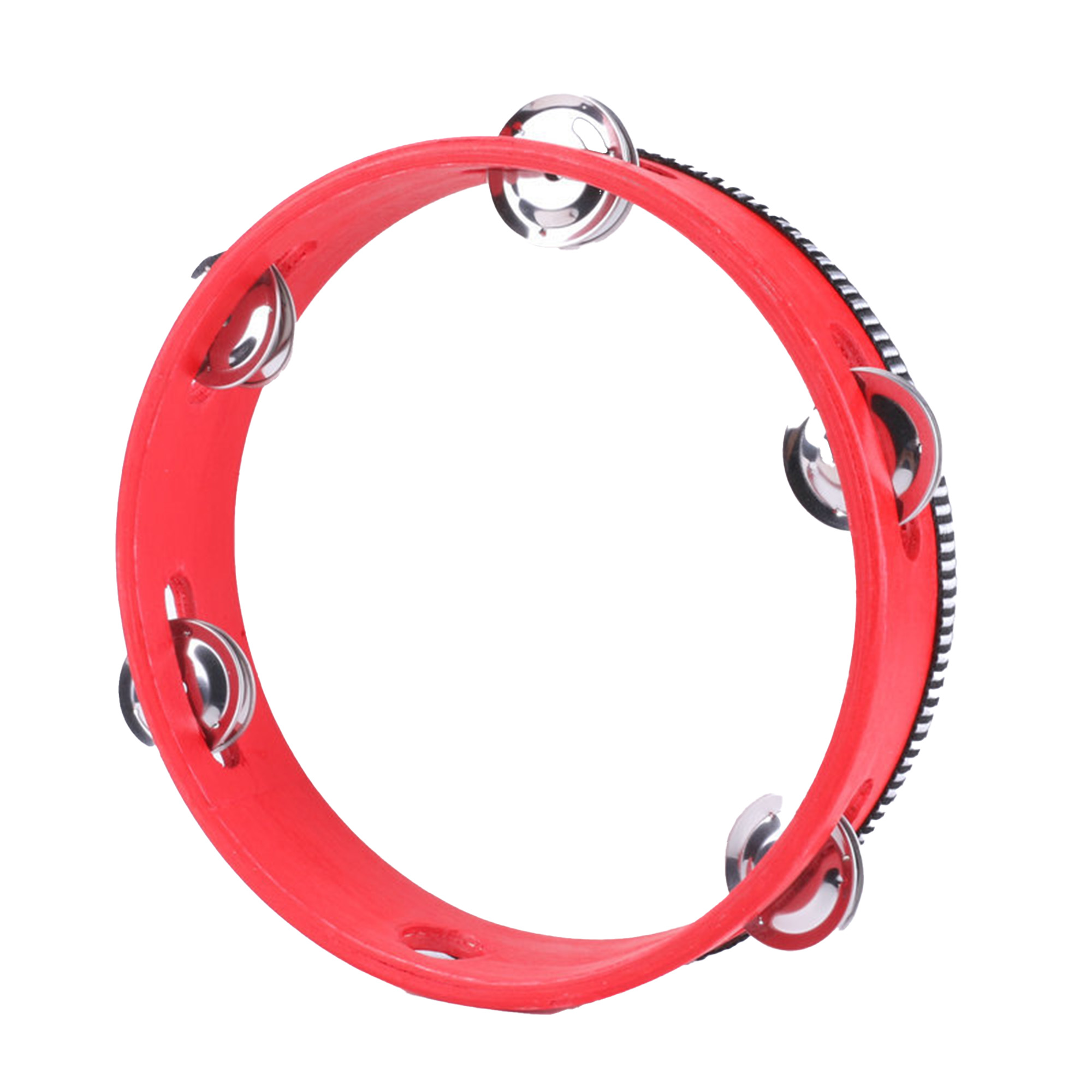 Multi-Size Wooden Tambourine for Percussion & Dance