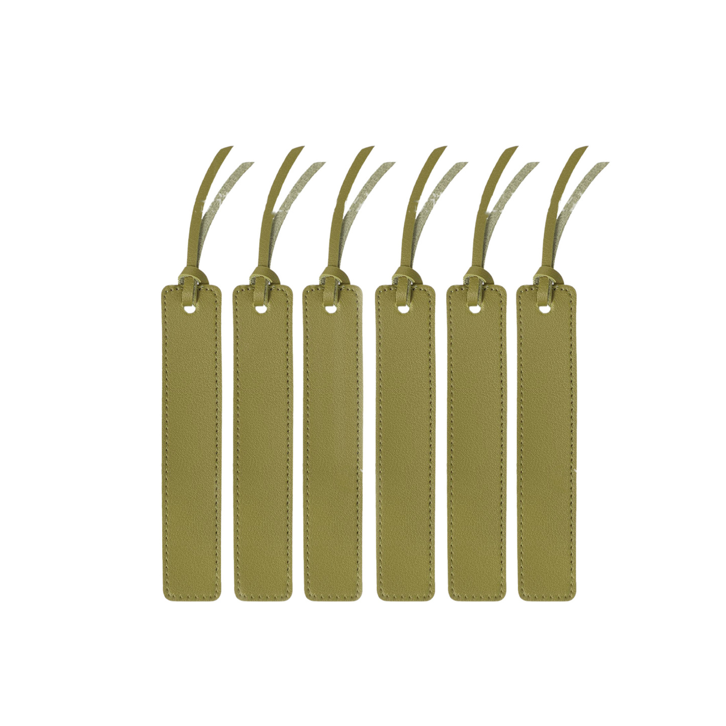 Vintage PU Leather Bookmark w/ Tassel for Book Lovers