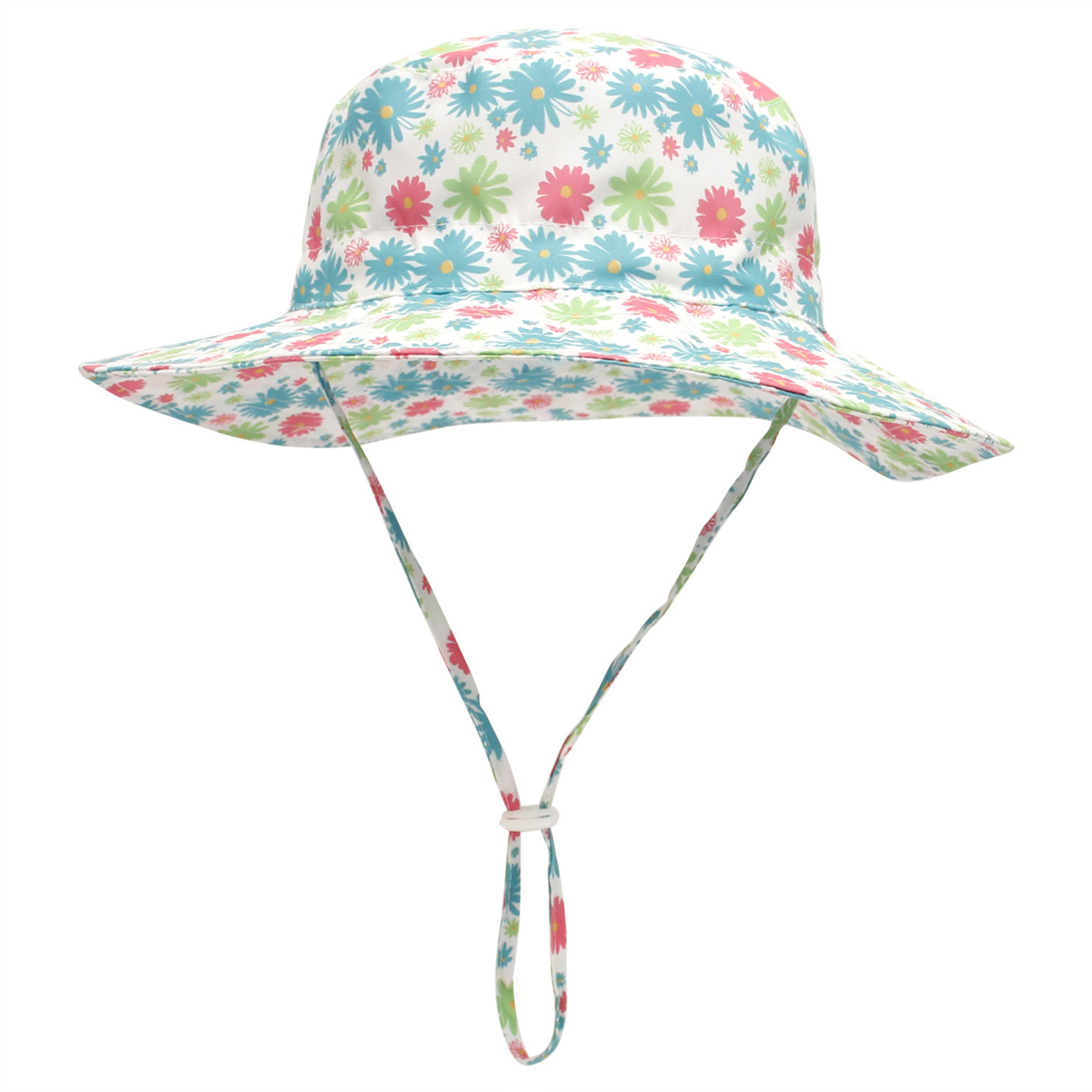 Lightweight Toddler Bucket Hat w/ Adjustable Drawstring