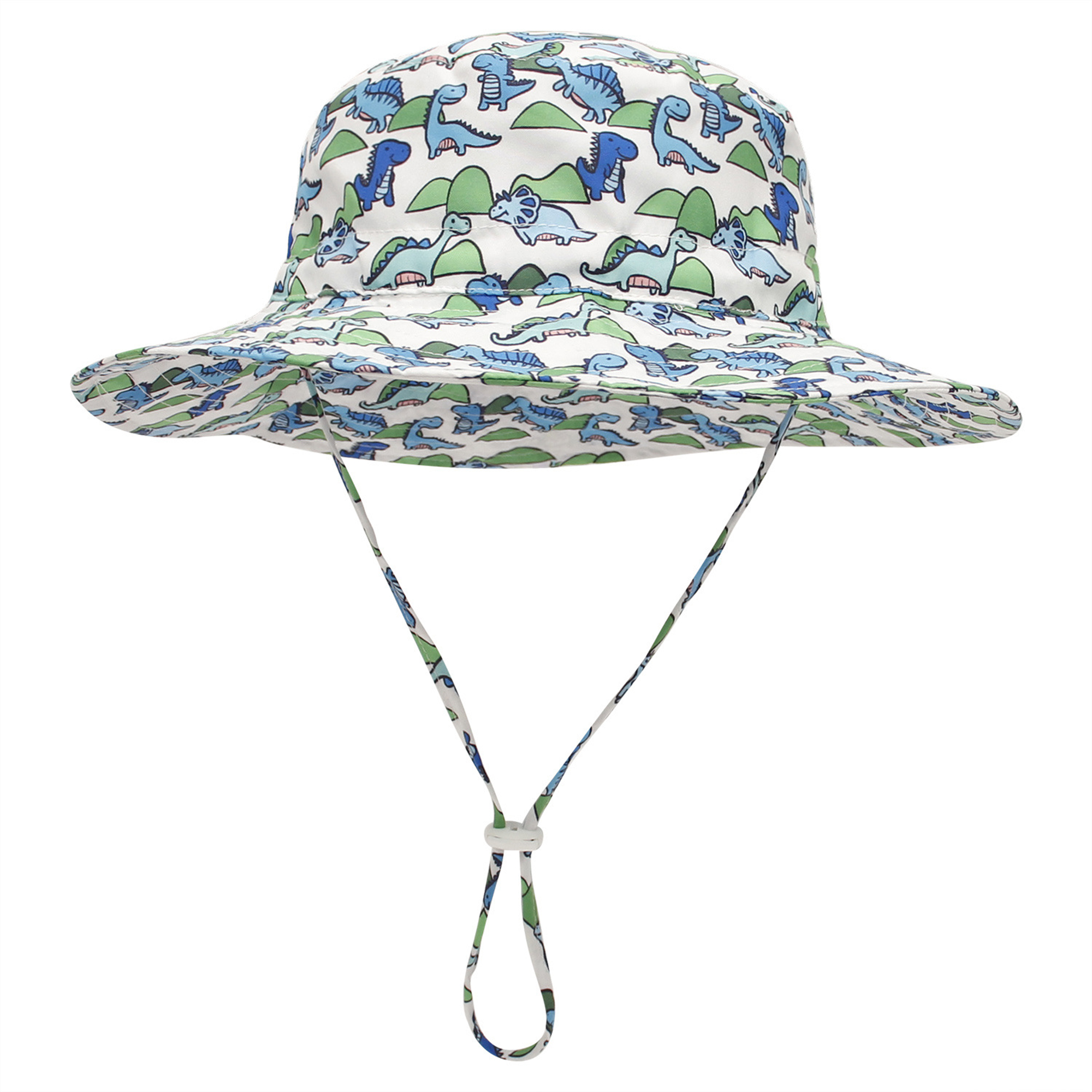 Lightweight Toddler Bucket Hat w/ Adjustable Drawstring