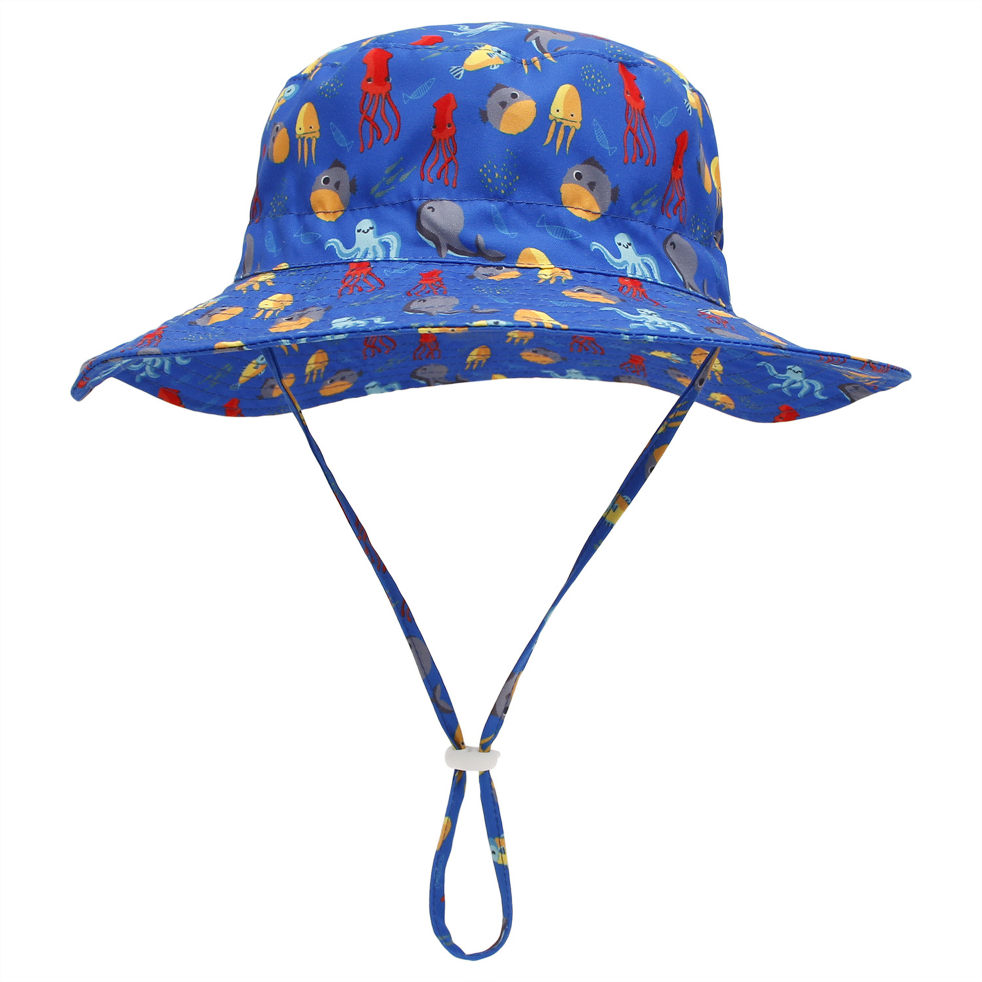 Lightweight Toddler Bucket Hat w/ Adjustable Drawstring