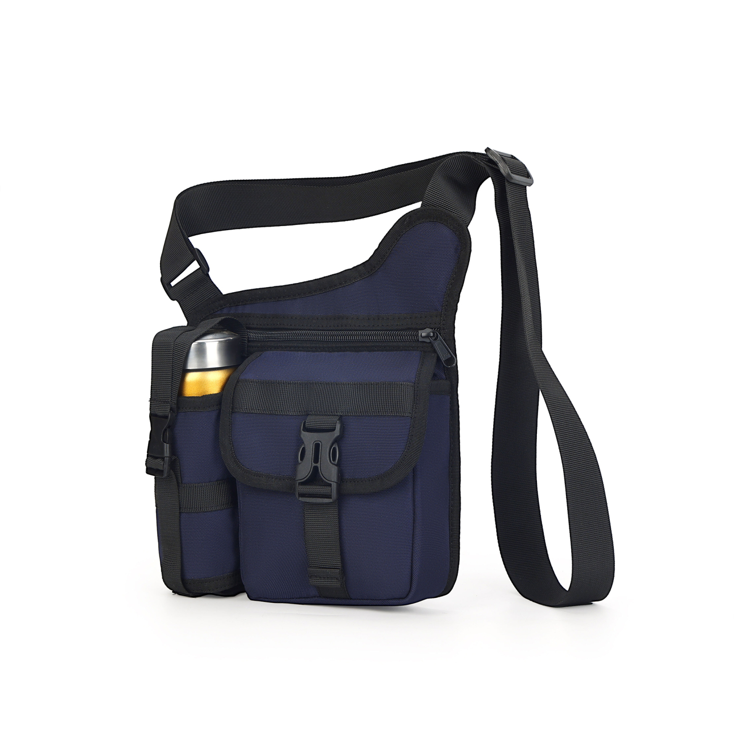 Stylish Sling Bag w/ Water Bottle Holder for Outdoors