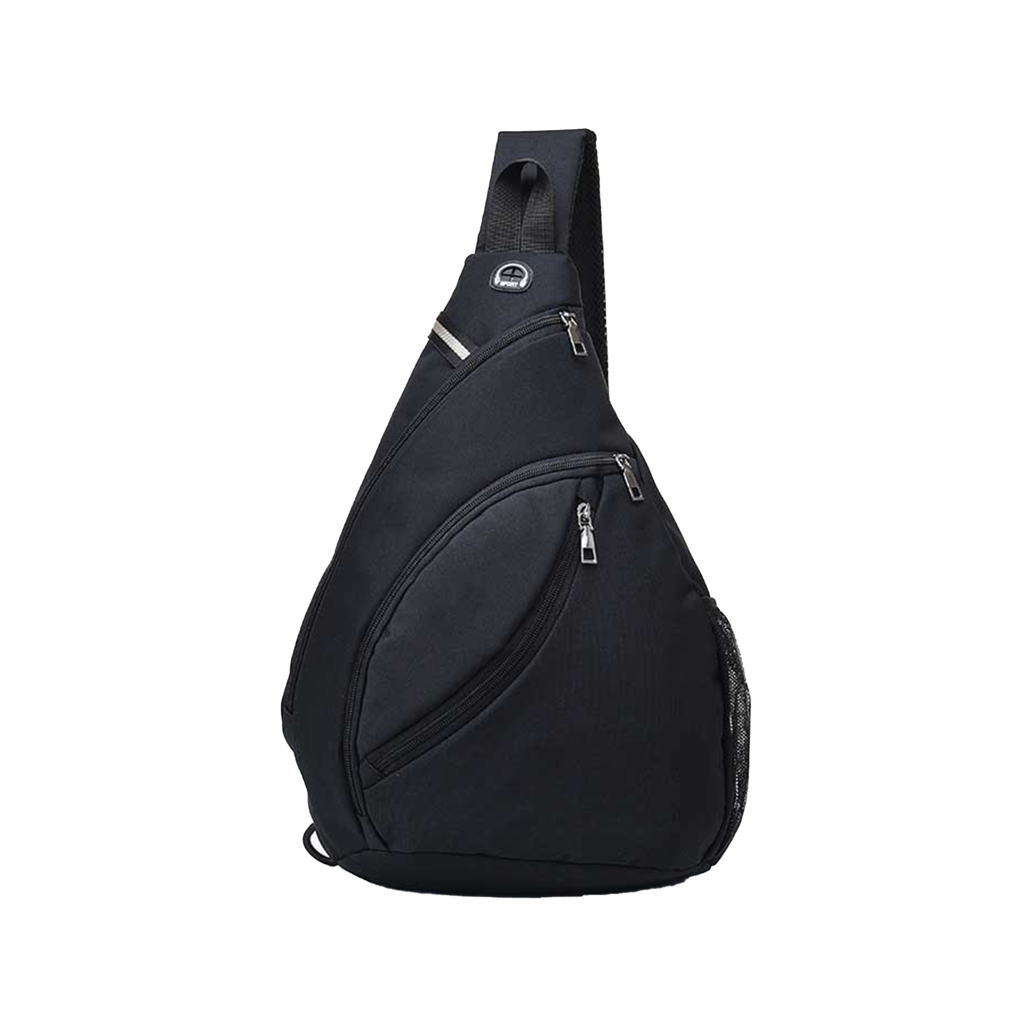 Drip-Shaped Waterproof Chest Bag w/ Reflective Stripe