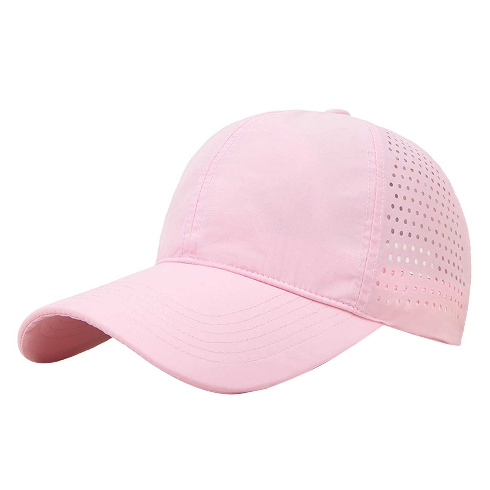 Quick-Dry Baseball Cap w/ Wide Brim UV Sun Protection