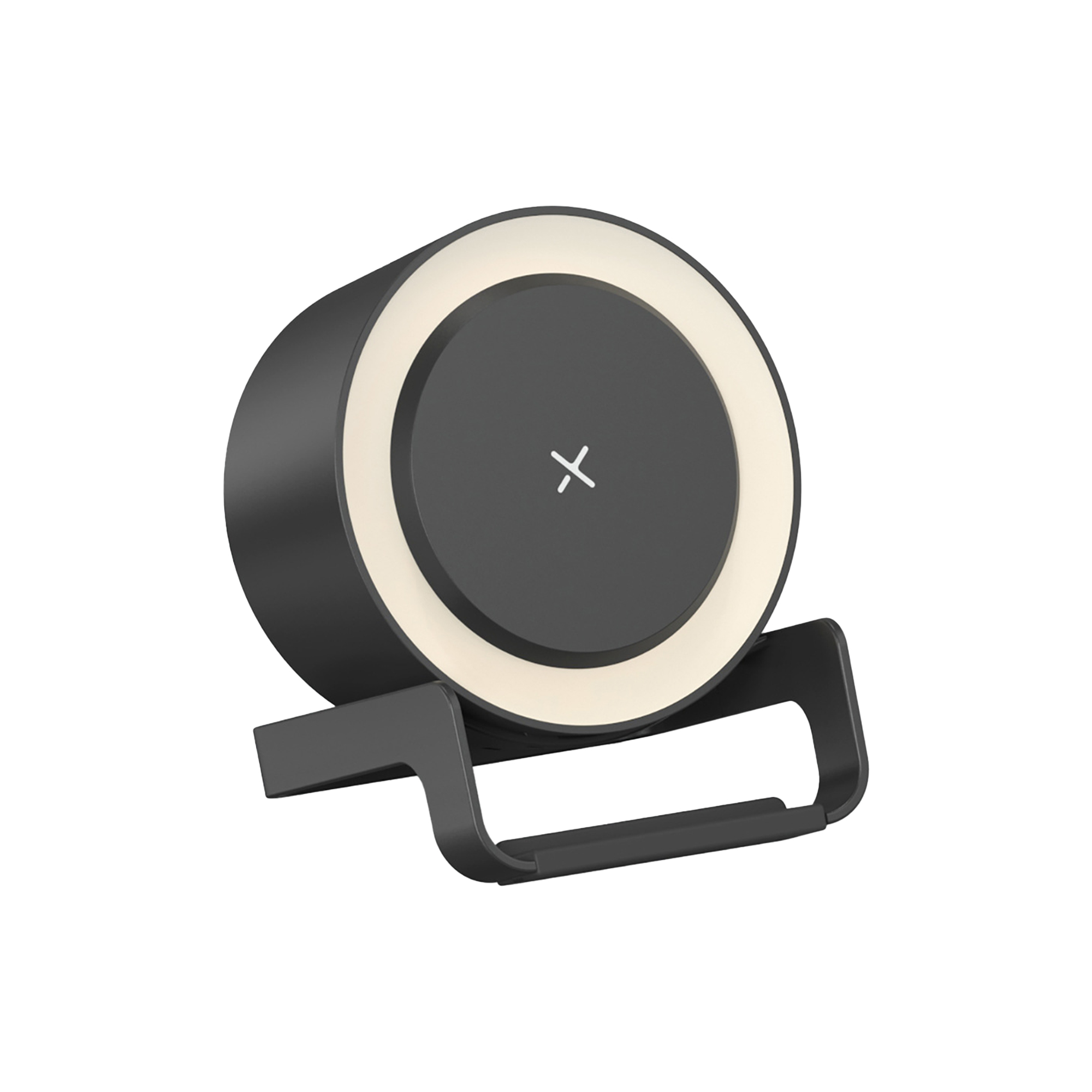 Wireless Speaker Lamp w/ Charger & Adjustable Brightness