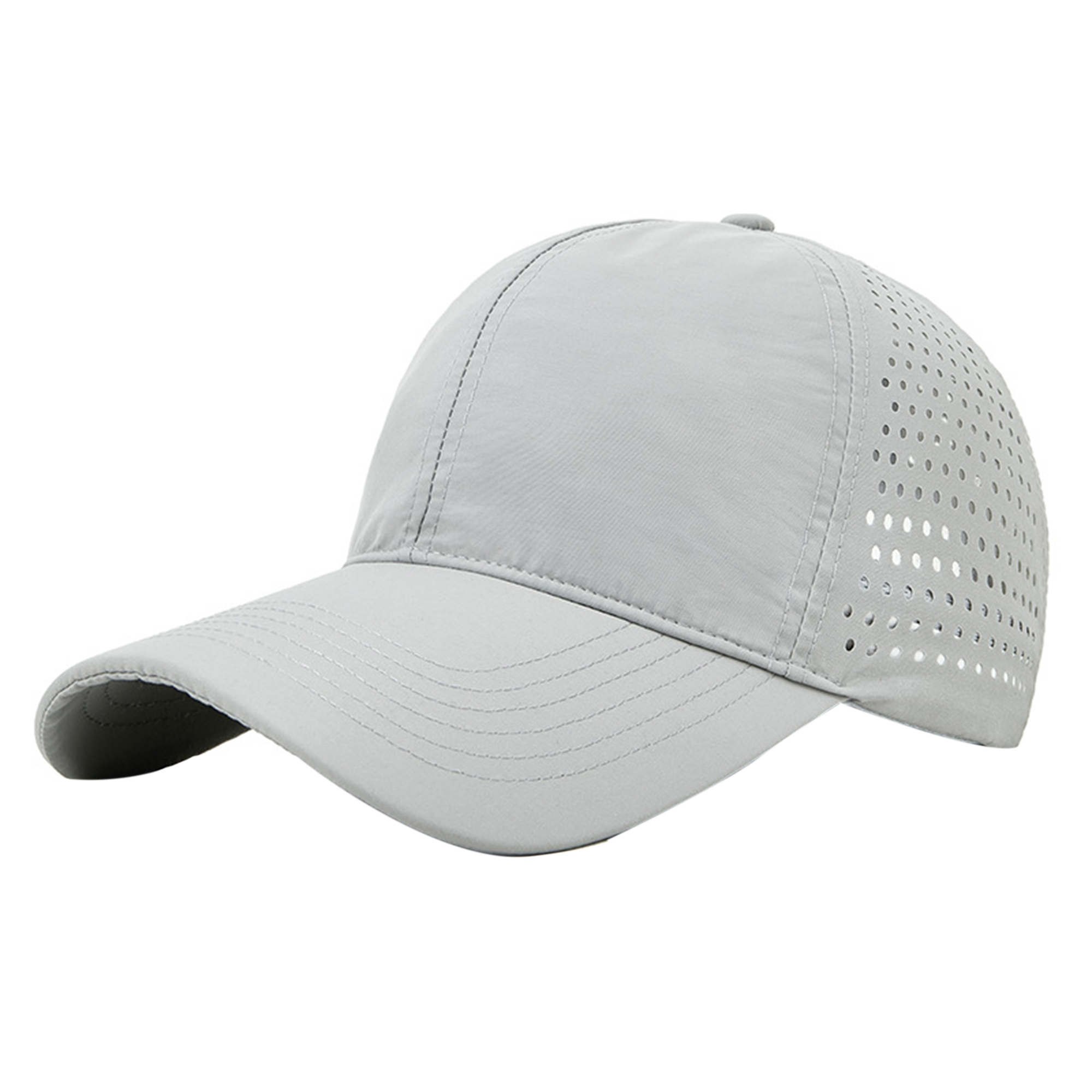 Quick-Dry Baseball Cap w/ Wide Brim UV Sun Protection