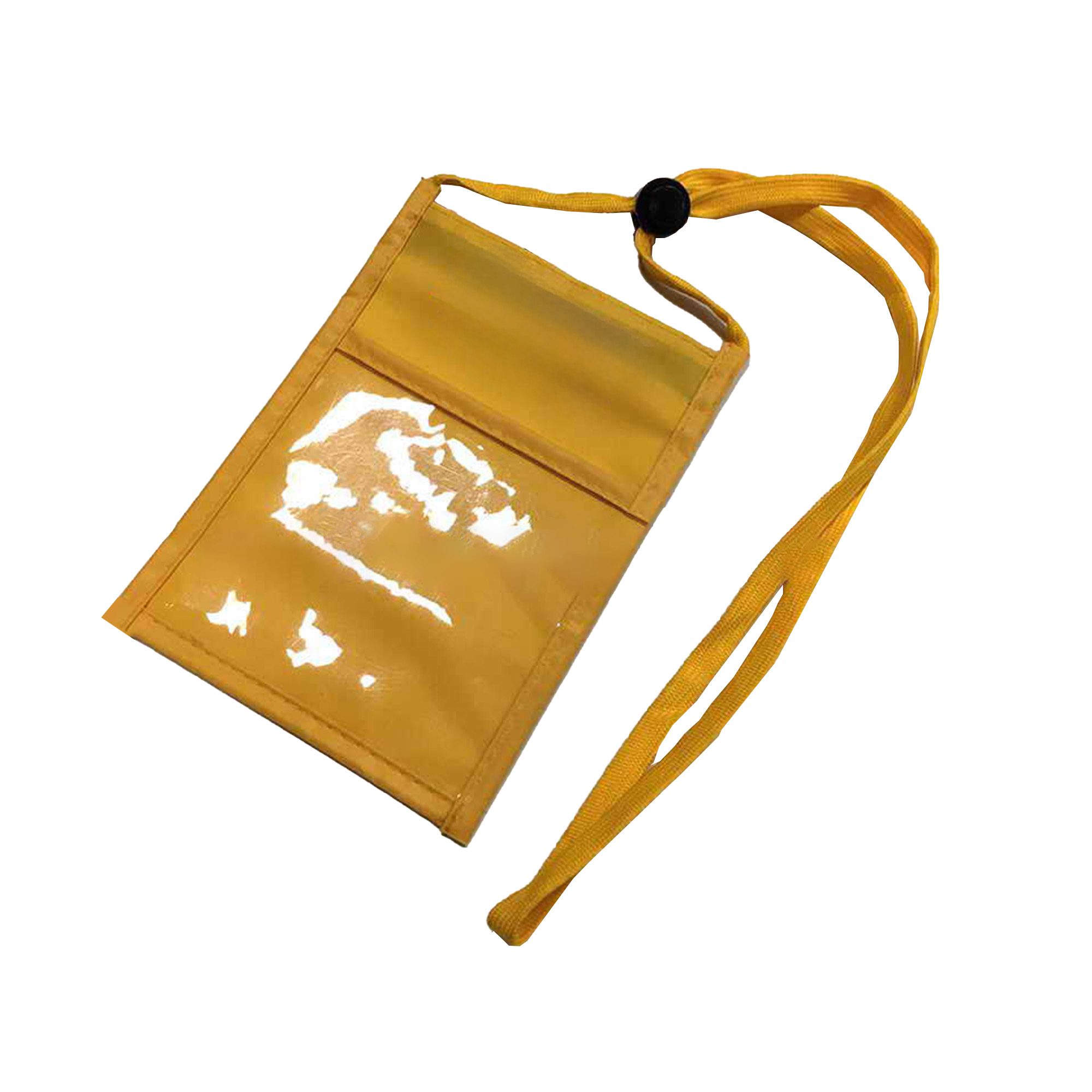 Versatile Neck Wallet for Trade Shows w/ Adjustable Cord