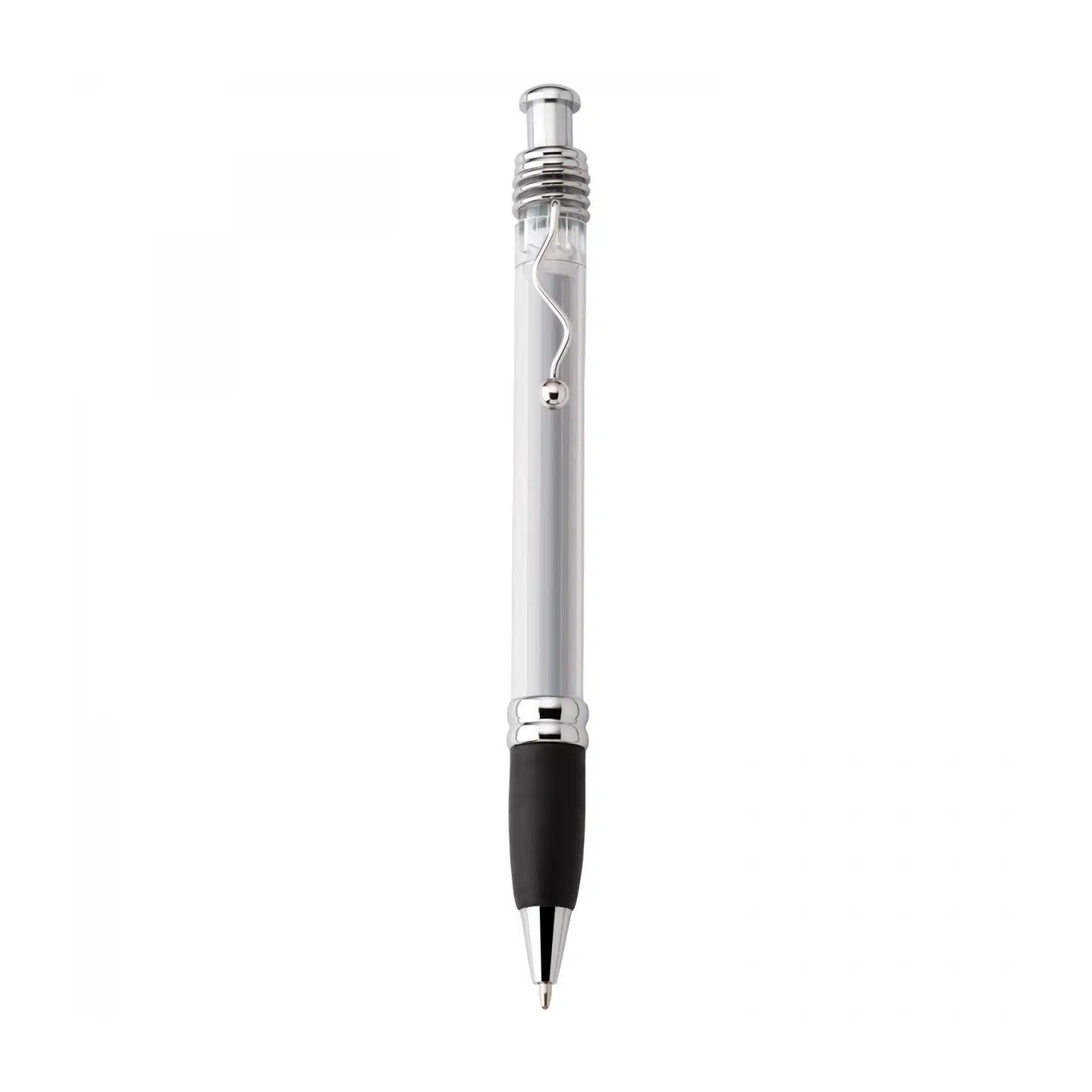 Click-Action Ballpoint Pen w/ Customizable Pull-Out Banner