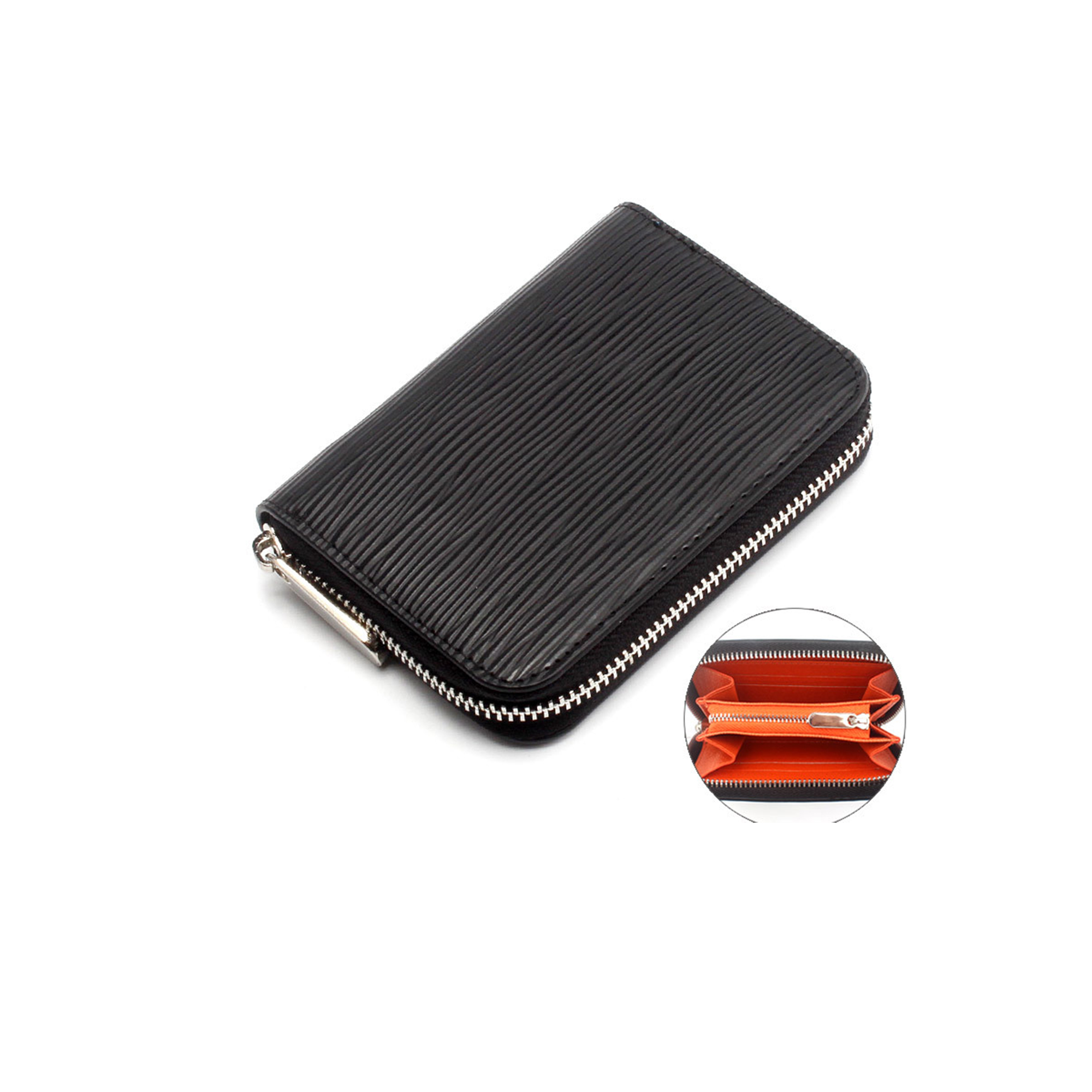 Genuine Water Ripple Leather Wallet or Men & Women