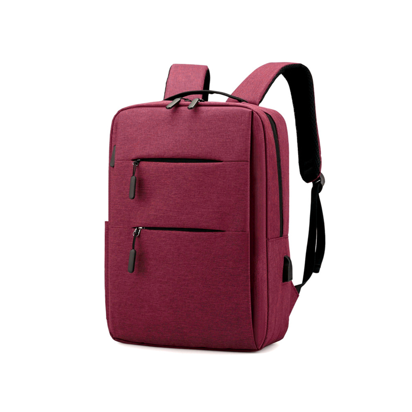 Stylish Men’s Laptop Backpack w/ USB Charging Port