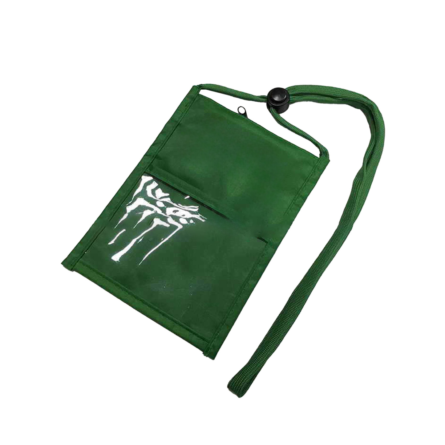 Versatile Neck Wallet for Trade Shows w/ Adjustable Cord