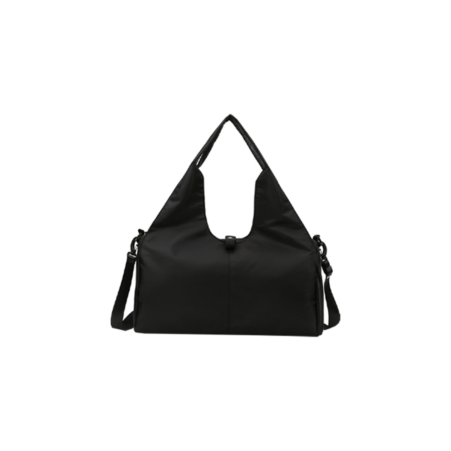 Nylon Yoga Duffel Bag w/ Hidden Mat Straps & Wet Pocket