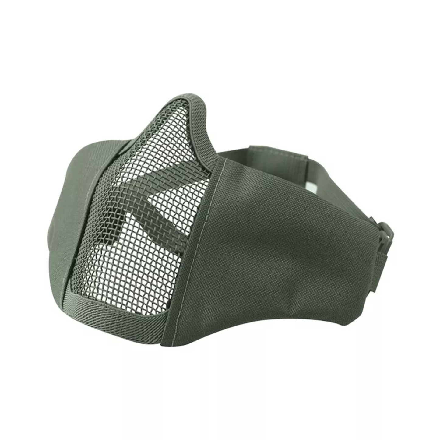 Tactical Half Face Steel Mesh Mask for Paintball & Airsoft