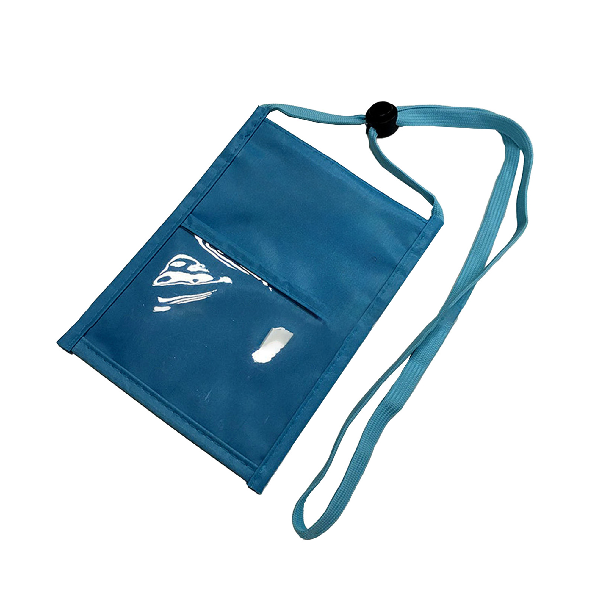 Versatile Neck Wallet for Trade Shows w/ Adjustable Cord