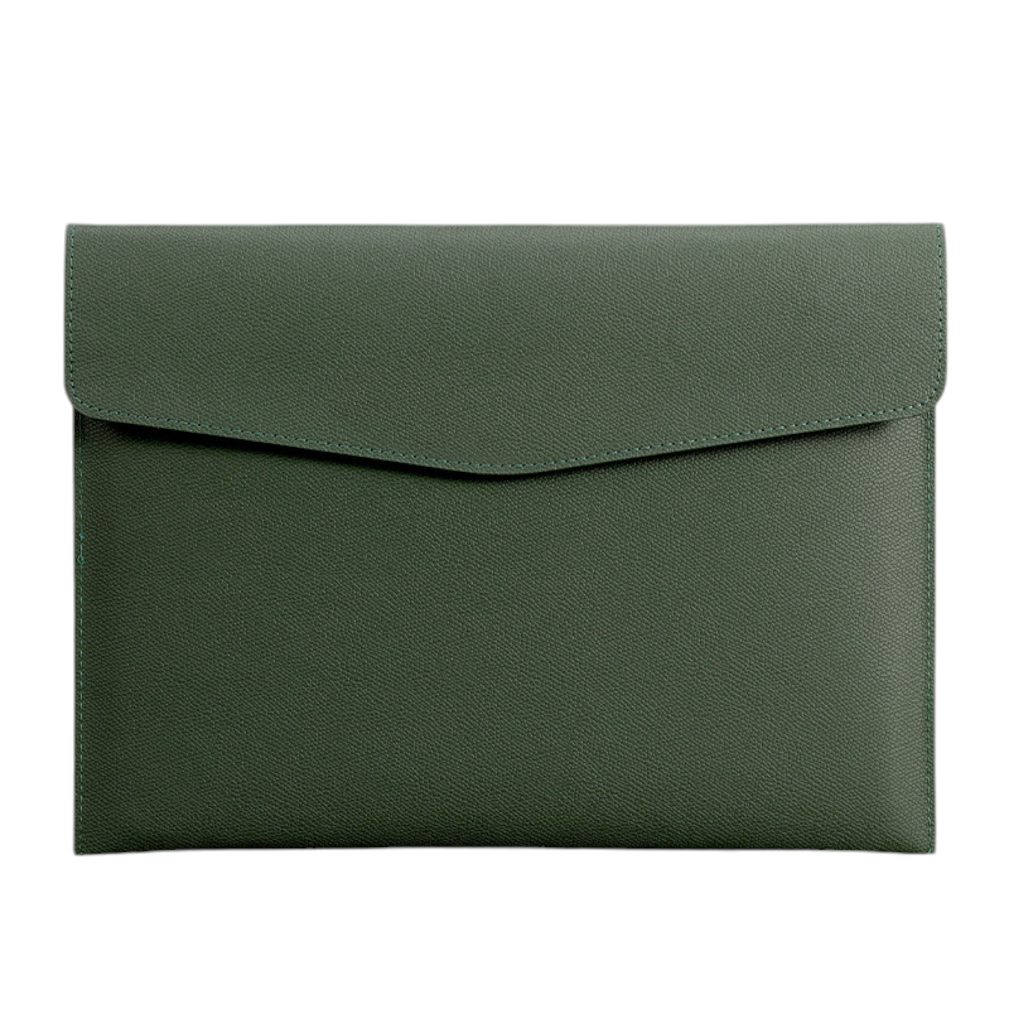 A4 PU Leather File Folder w/ Snap Closure for Office Use