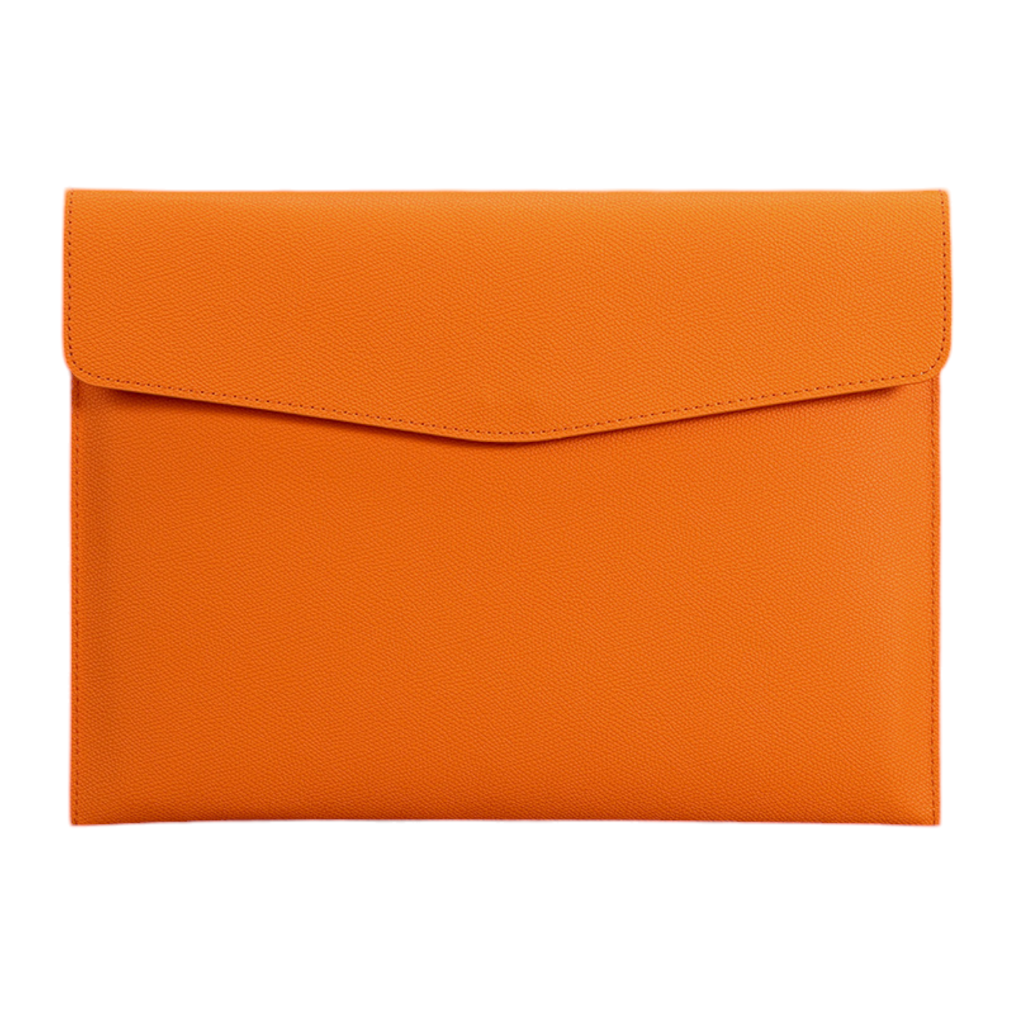 A4 PU Leather File Folder w/ Snap Closure for Office Use