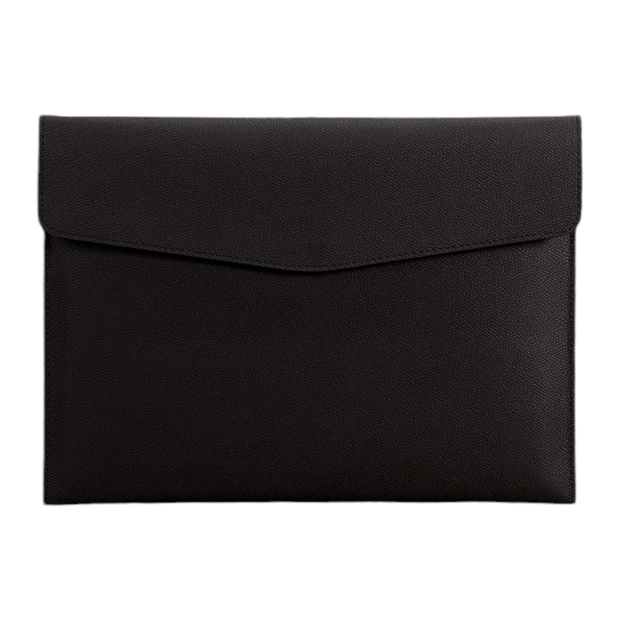 A4 PU Leather File Folder w/ Snap Closure for Office Use