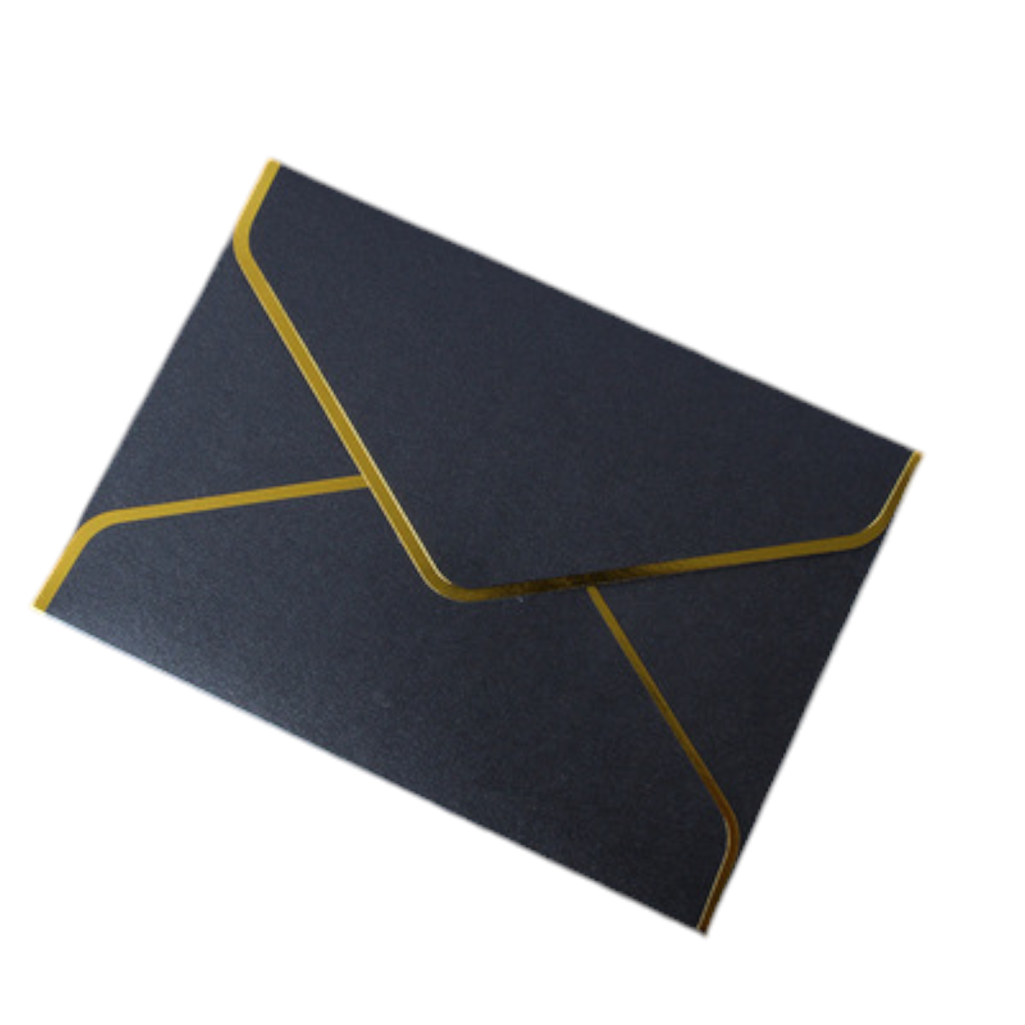 Gold-Edged Pearlescent Envelopes for Invitations & Events