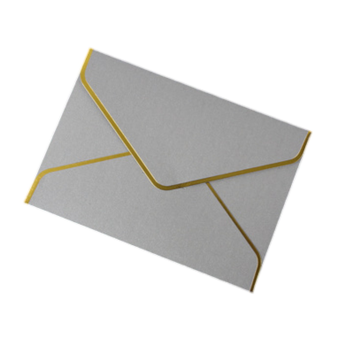 Gold-Edged Pearlescent Envelopes for Invitations & Events