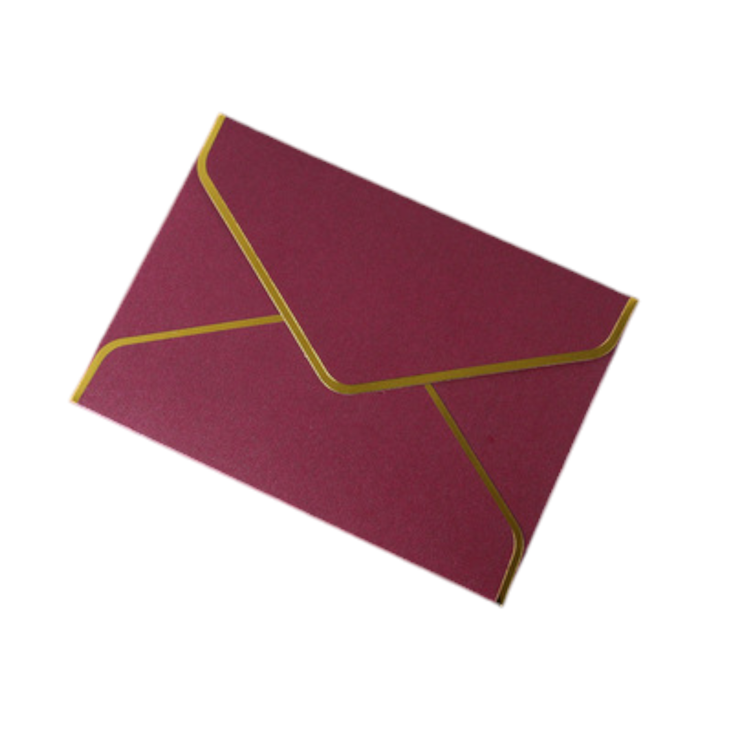 Gold-Edged Pearlescent Envelopes for Invitations & Events