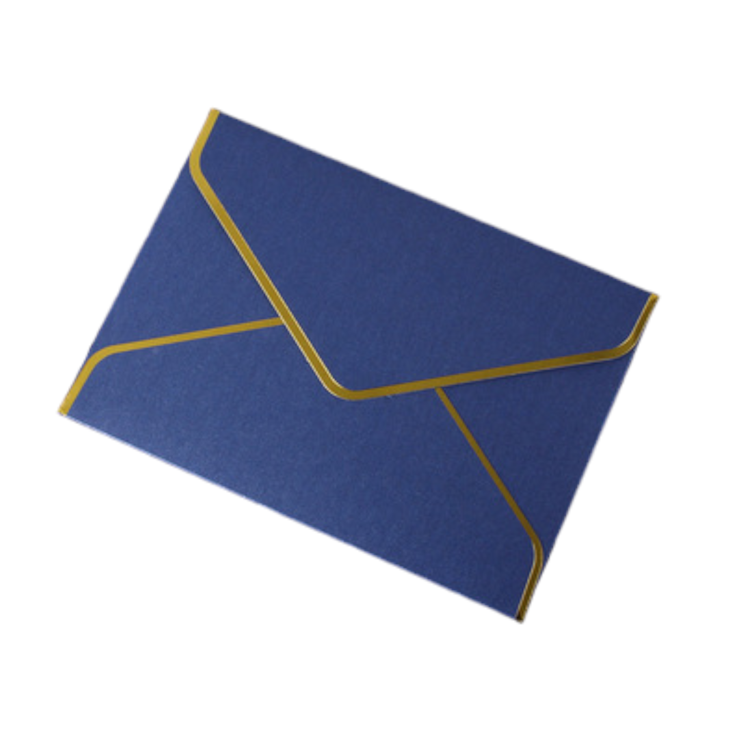 Gold-Edged Pearlescent Envelopes for Invitations & Events
