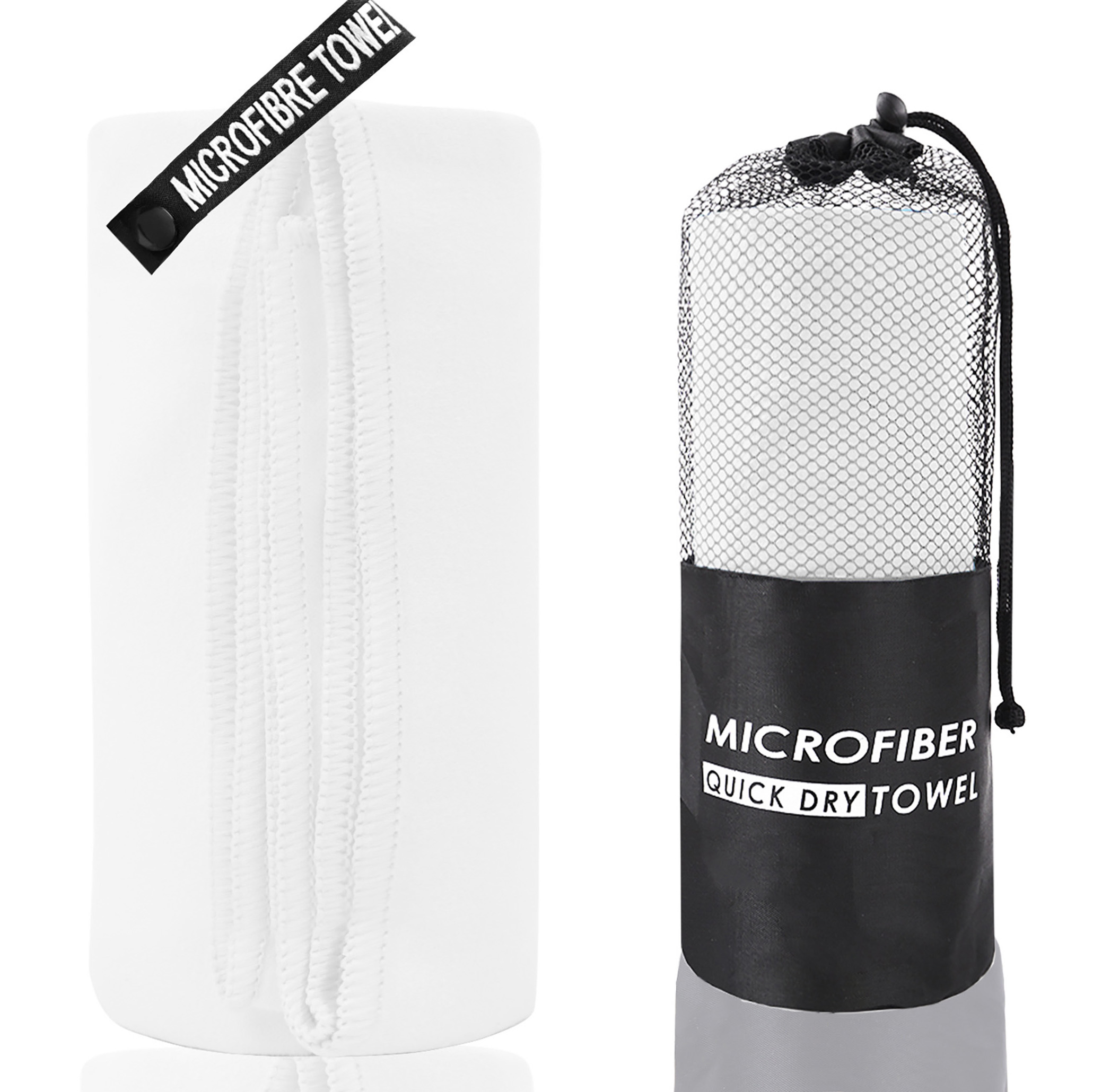 24" x 16" Microfiber Sports Towel for Fitness & Yoga