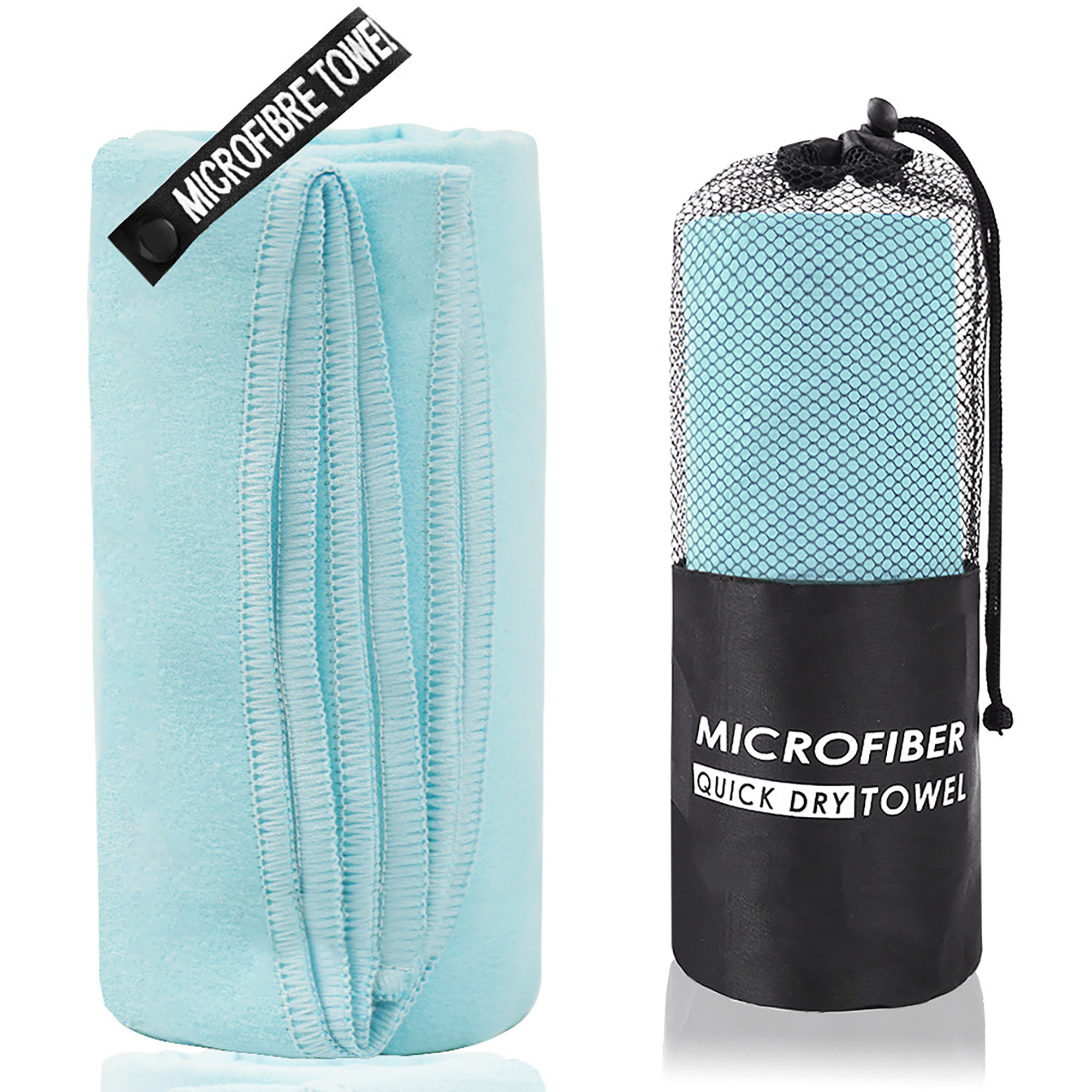 24" x 16" Microfiber Sports Towel for Fitness & Yoga