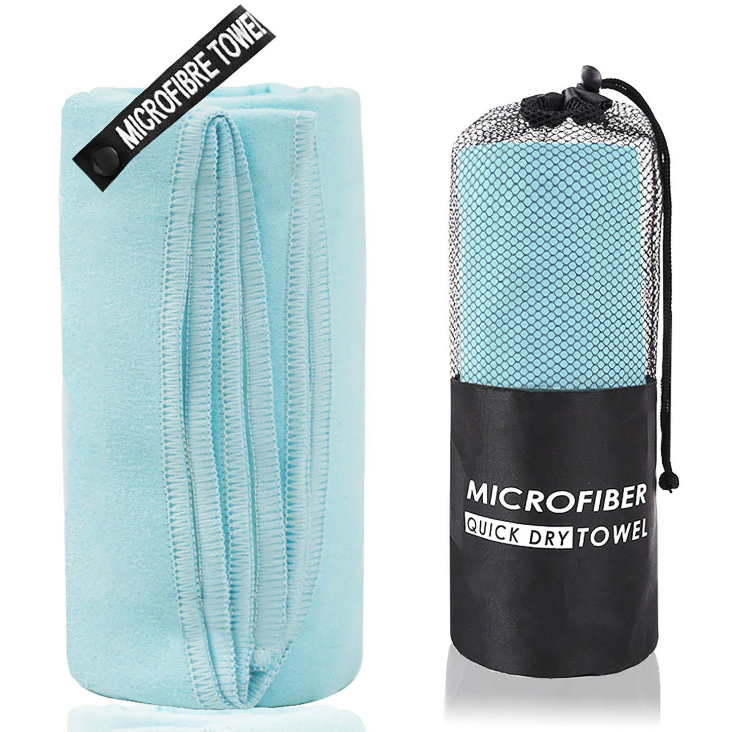 24" x 16" Microfiber Sports Towel for Fitness & Yoga