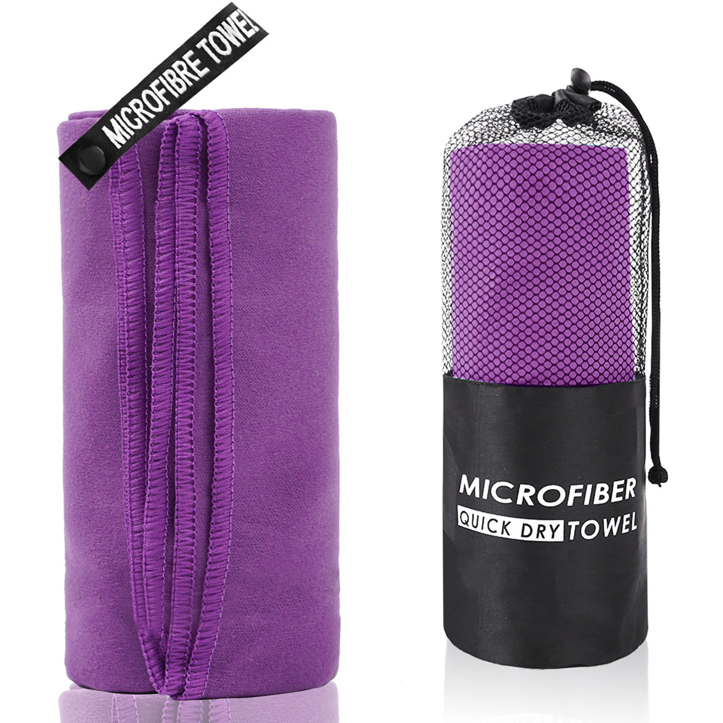24" x 16" Microfiber Sports Towel for Fitness & Yoga