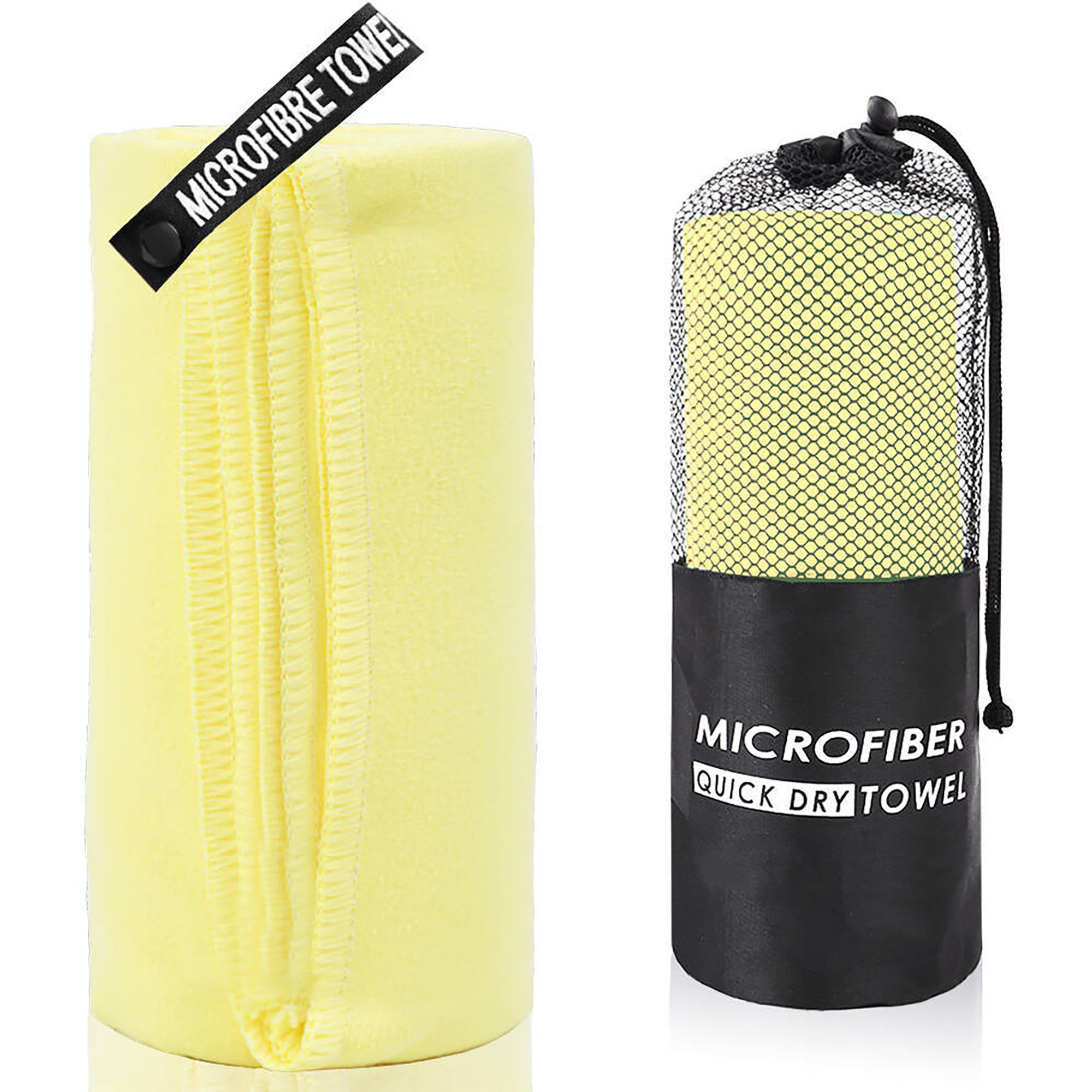 24" x 16" Microfiber Sports Towel for Fitness & Yoga