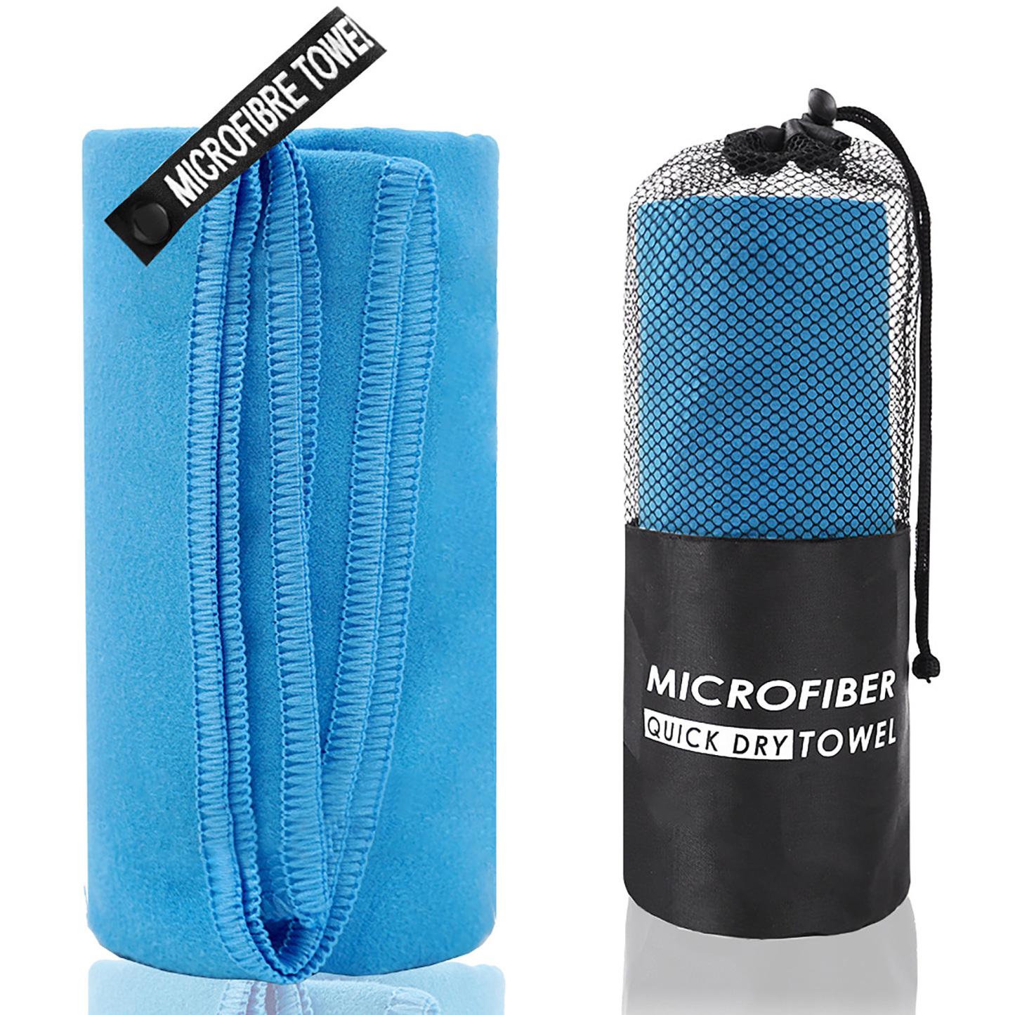 24" x 16" Microfiber Sports Towel for Fitness & Yoga