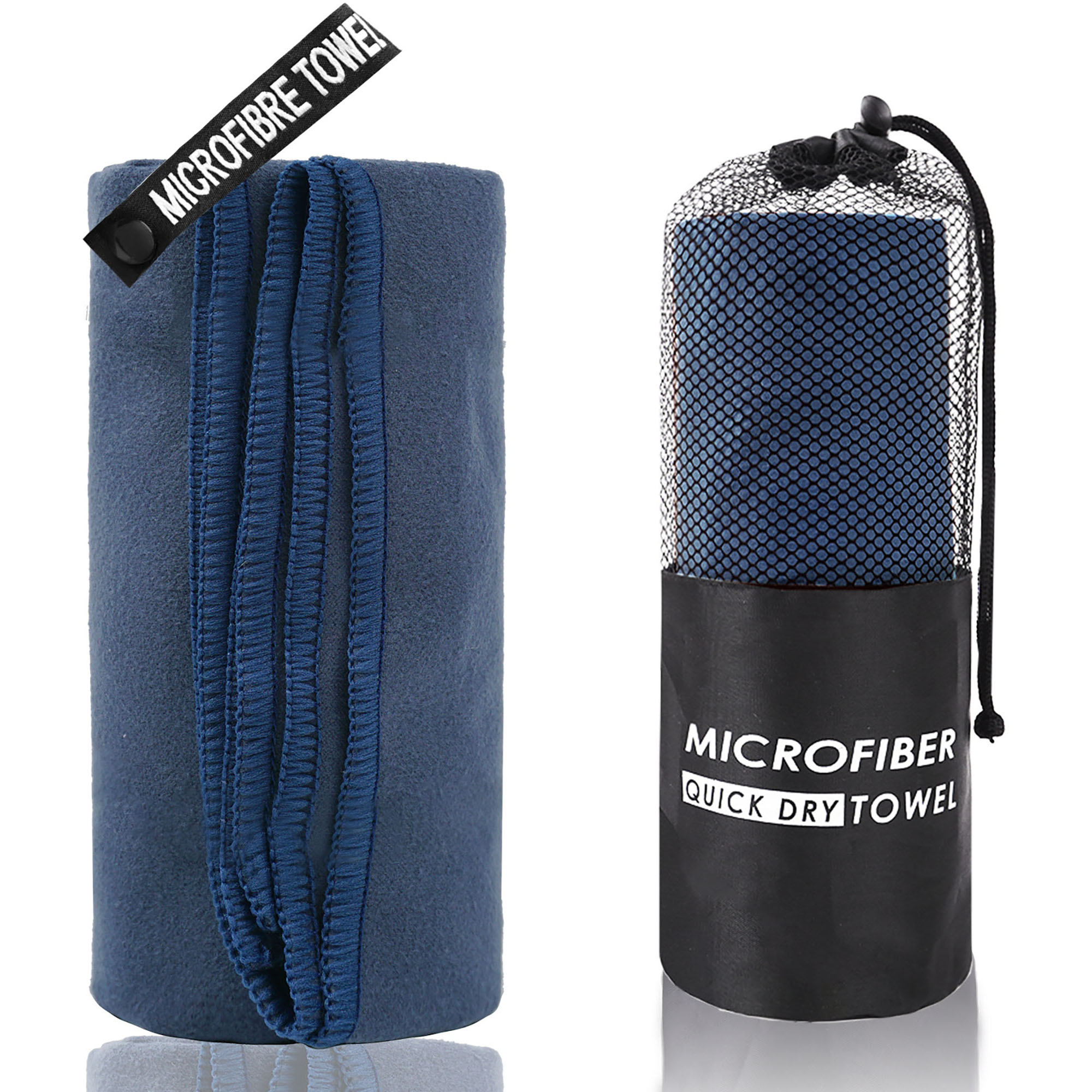 24" x 16" Microfiber Sports Towel for Fitness & Yoga