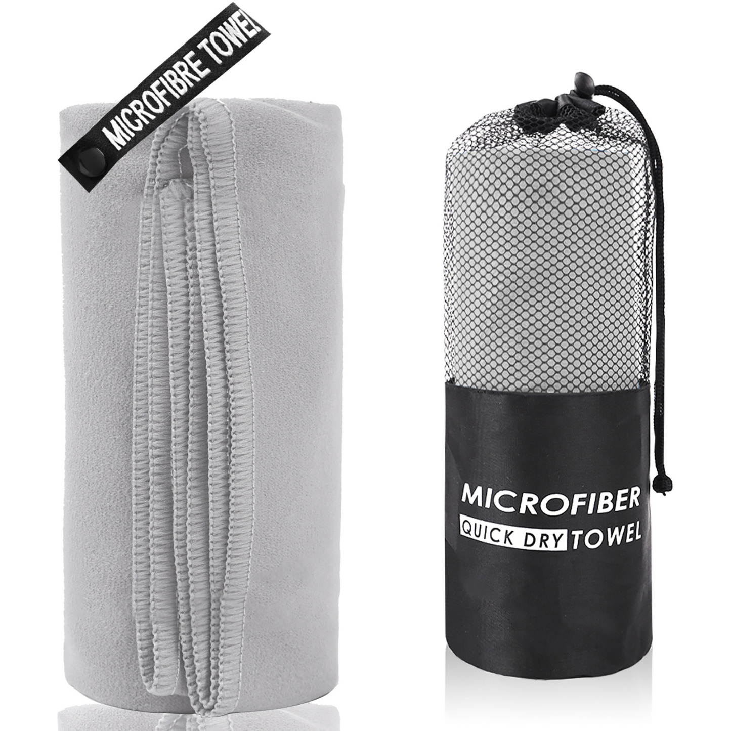 24" x 16" Microfiber Sports Towel for Fitness & Yoga