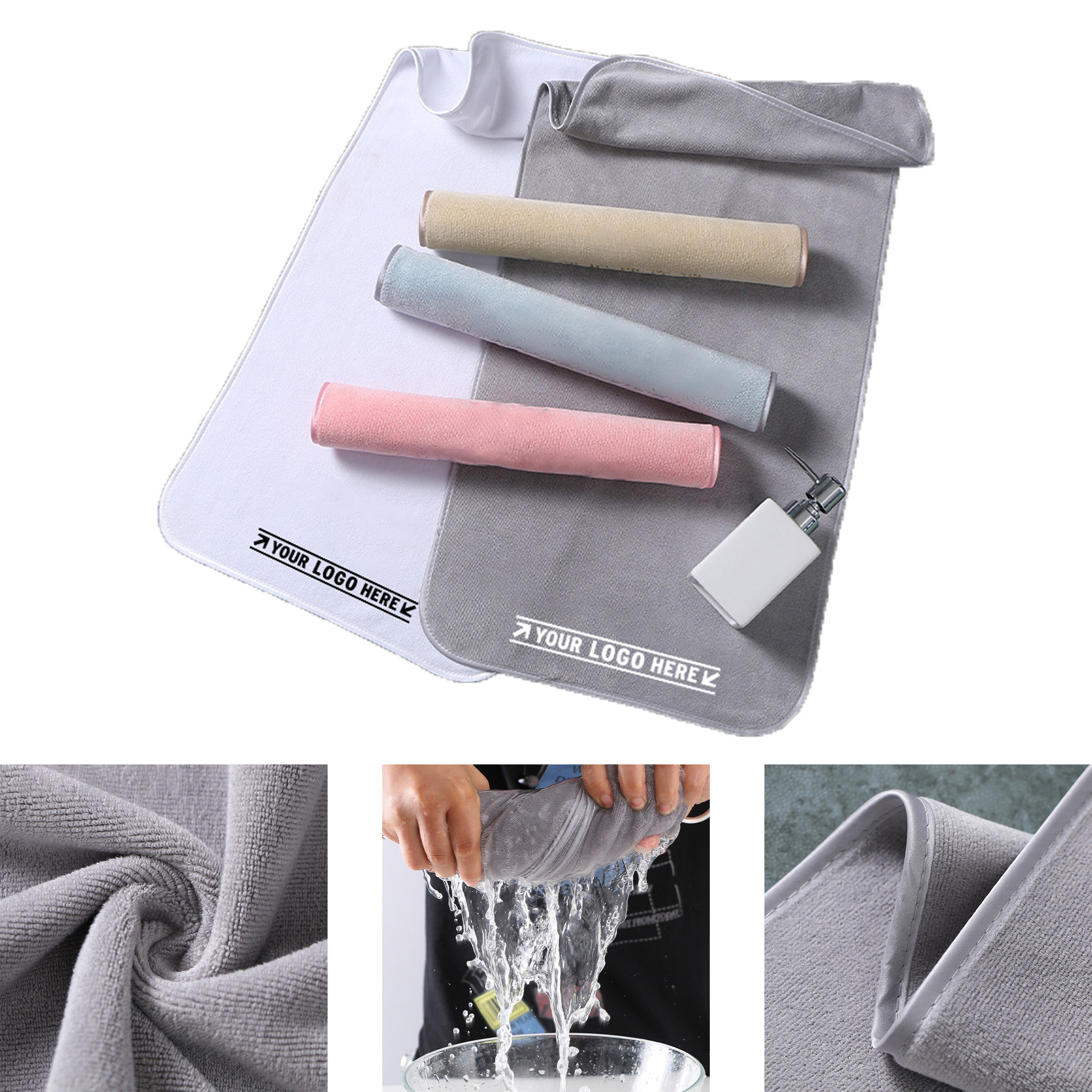 31" x 16" Premium Thickened Massage Towel for Beauty Spa