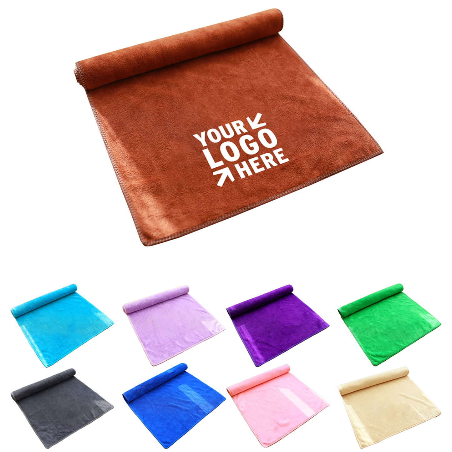 24" x 12" Microfiber Towel for Custom Branding & Gifts
