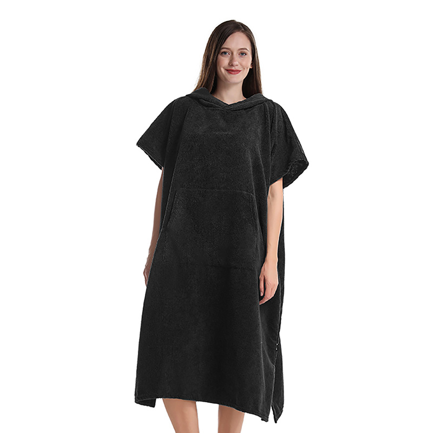 43'' x 33'' Surf Poncho Changing Robe with Hood