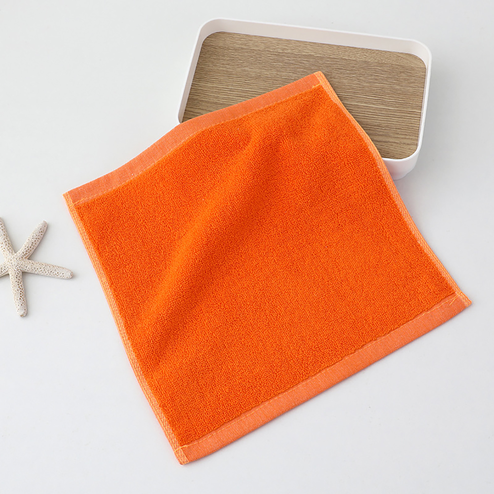 11.8'' x 11.8'' Cotton Hotel Catering Aviation School Towel