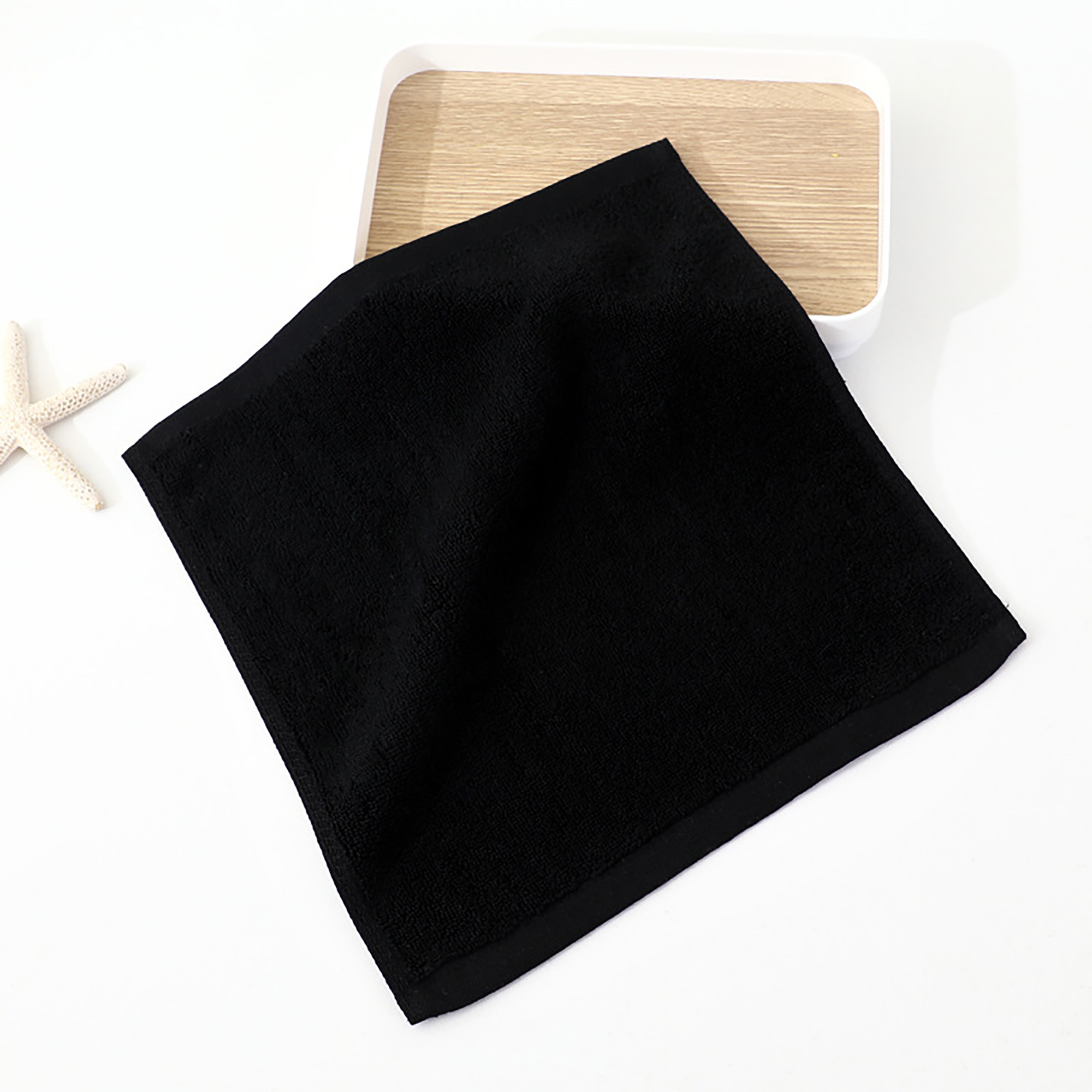 11.8'' x 11.8'' Cotton Hotel Catering Aviation School Towel