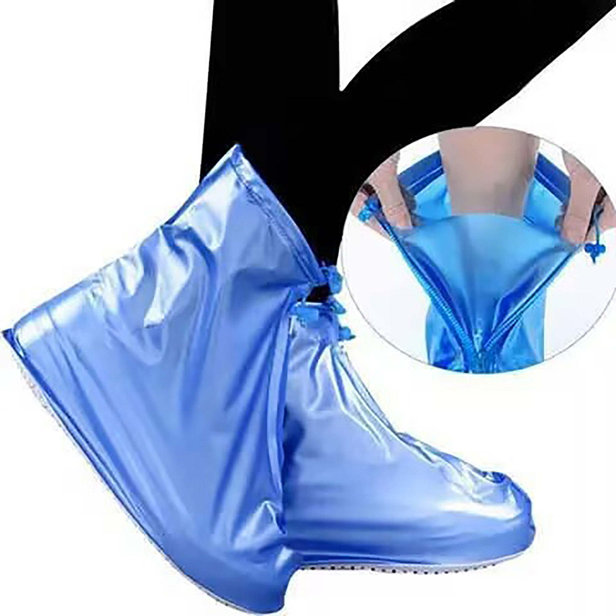 Thickened Mid-calf Non-slip Rainproof Shoe Covers