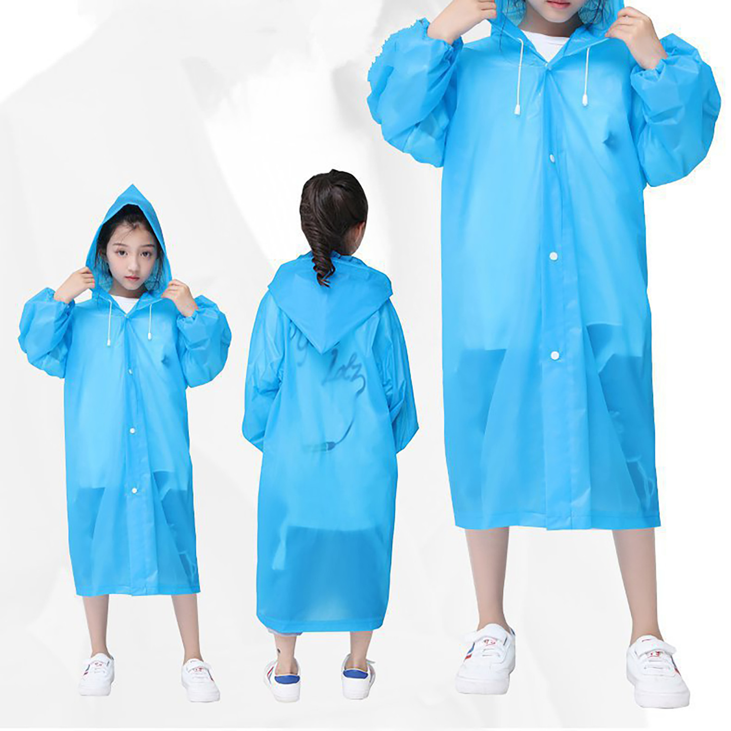 EVA Children's Fashionable Lightweight Raincoat