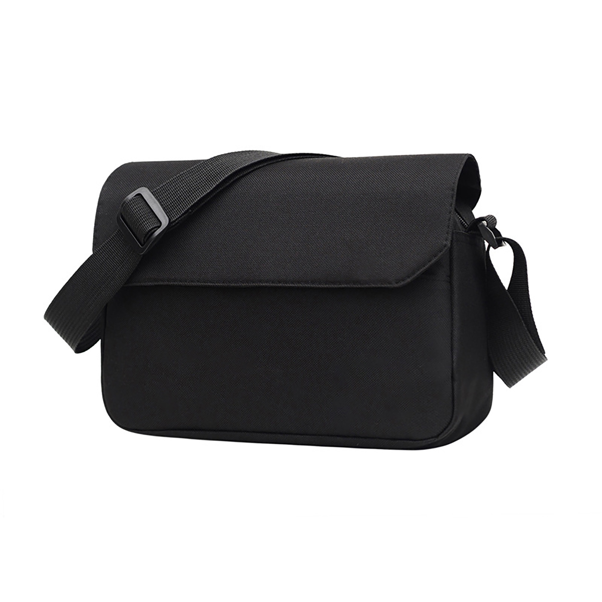 Unisex Nylon Crossbody Messenger Bag w/ Multi-Pocket Design