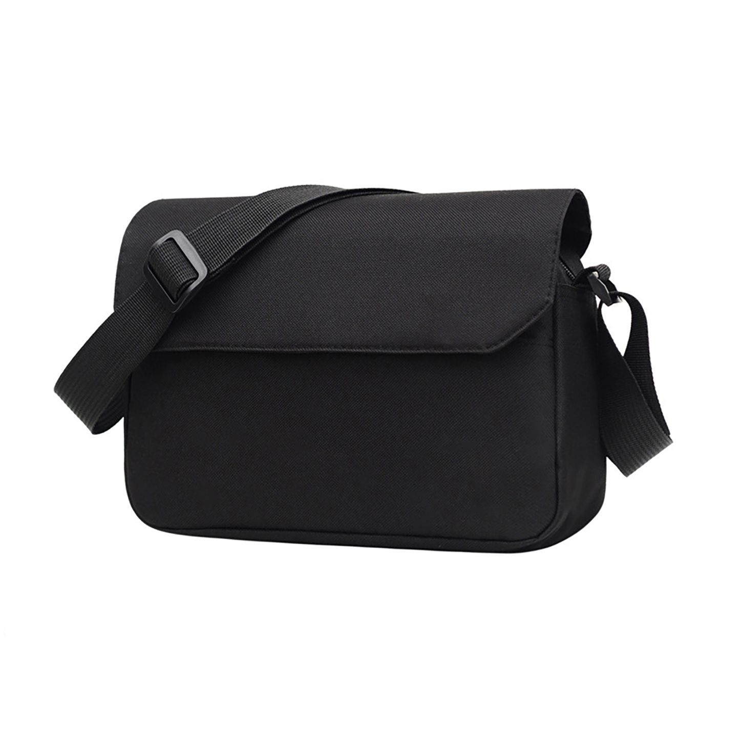 Unisex Nylon Crossbody Messenger Bag w/ Multi-Pocket Design