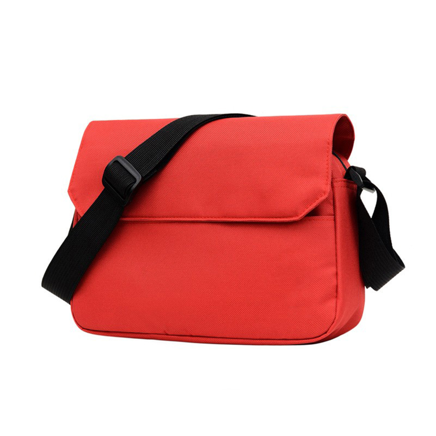 Unisex Nylon Crossbody Messenger Bag w/ Multi-Pocket Design