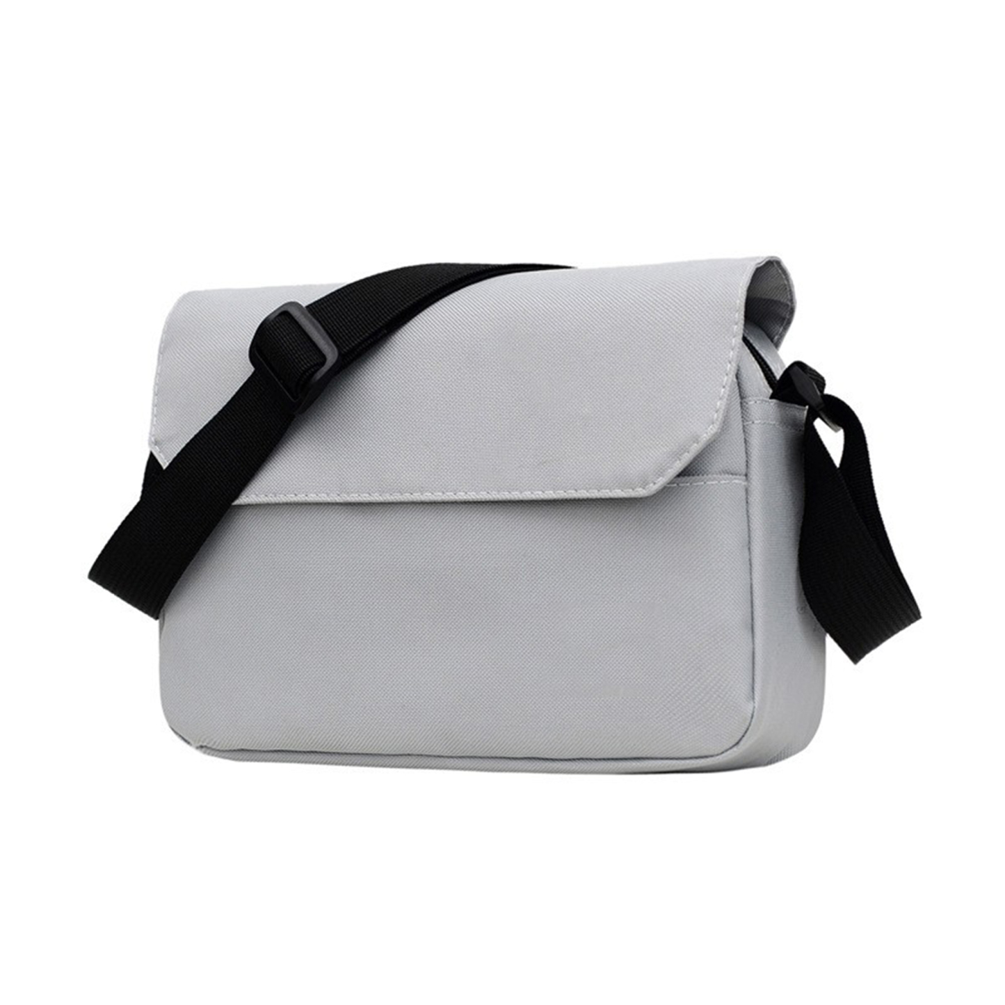 Unisex Nylon Crossbody Messenger Bag w/ Multi-Pocket Design