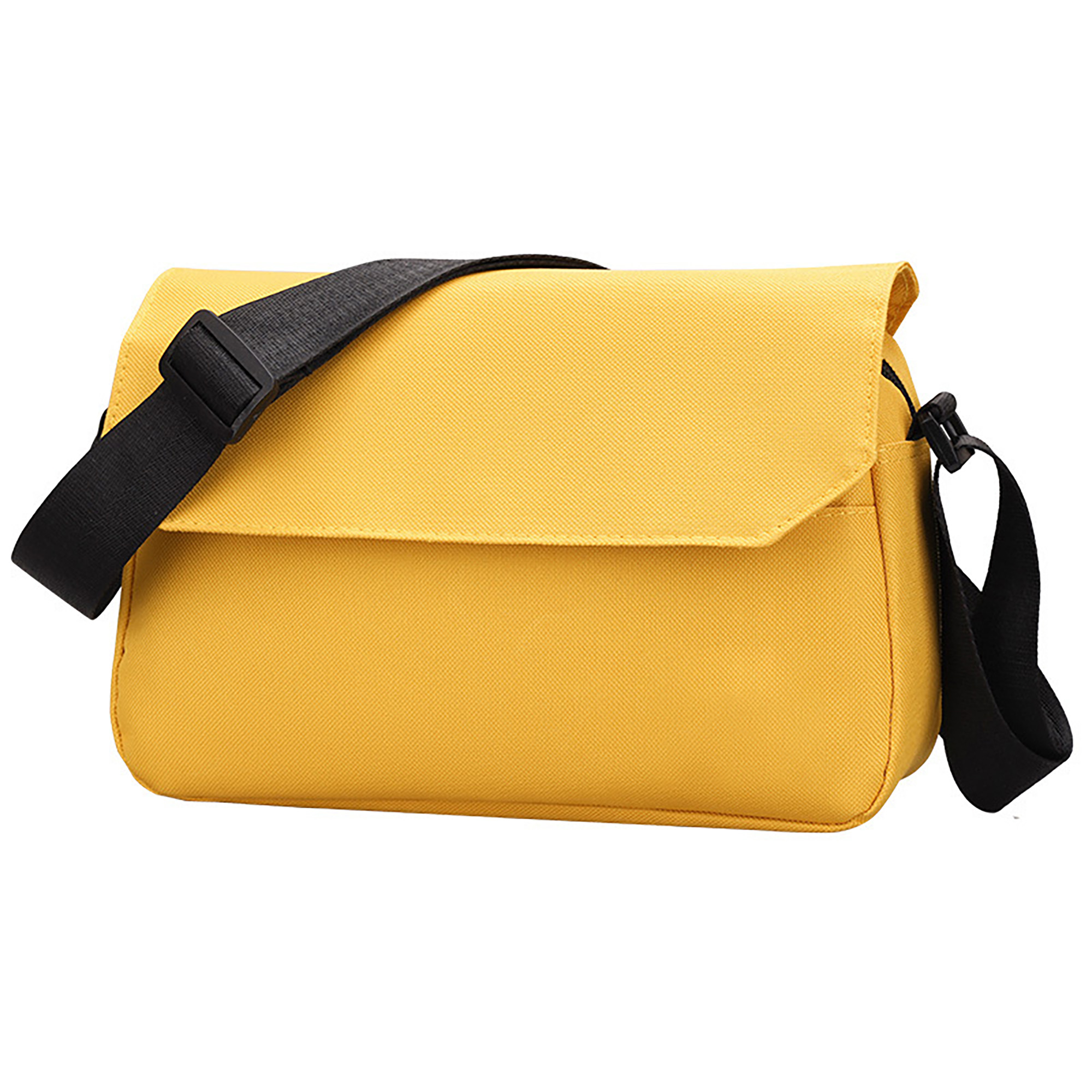 Unisex Nylon Crossbody Messenger Bag w/ Multi-Pocket Design