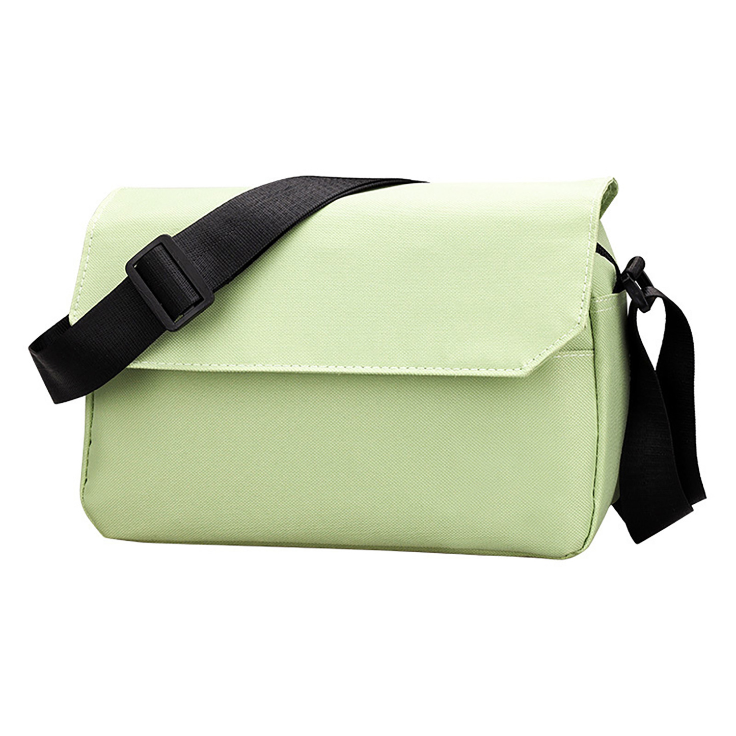 Unisex Nylon Crossbody Messenger Bag w/ Multi-Pocket Design